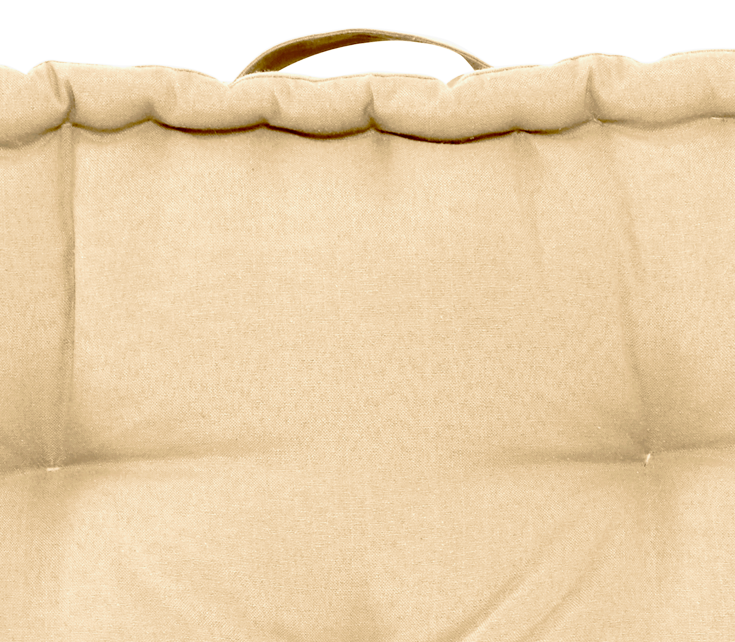 Almofada de encosto Luck 45x60x22cm Inspire bege - 6