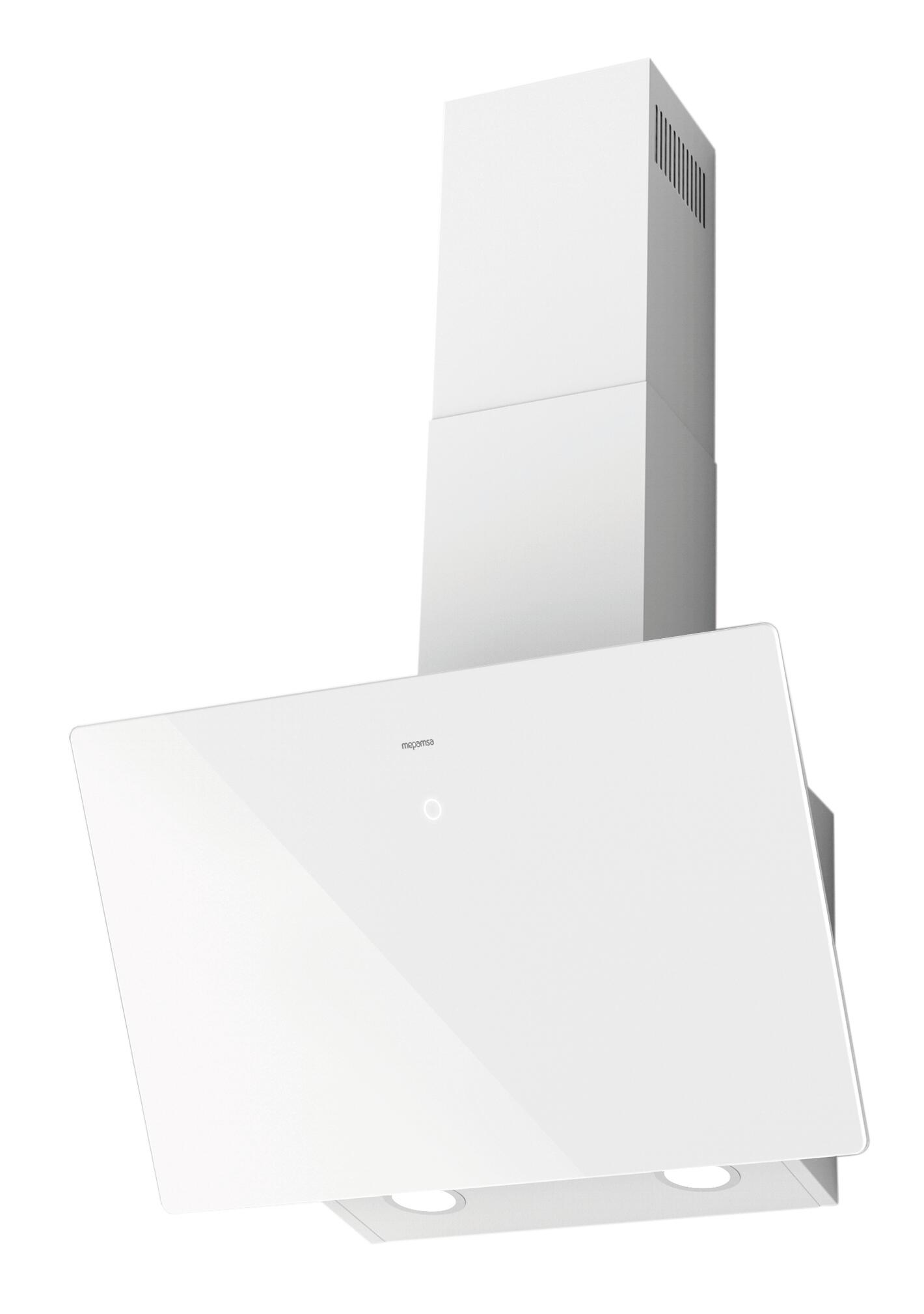 Campana de pared mepamsa cuadro 60 cm 580 m³/h blanco