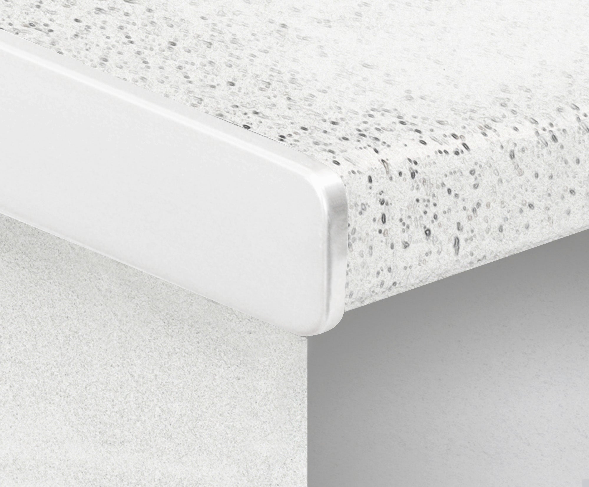 Terminal de tampo  65 X 1 X 3.3 cm branco - 2
