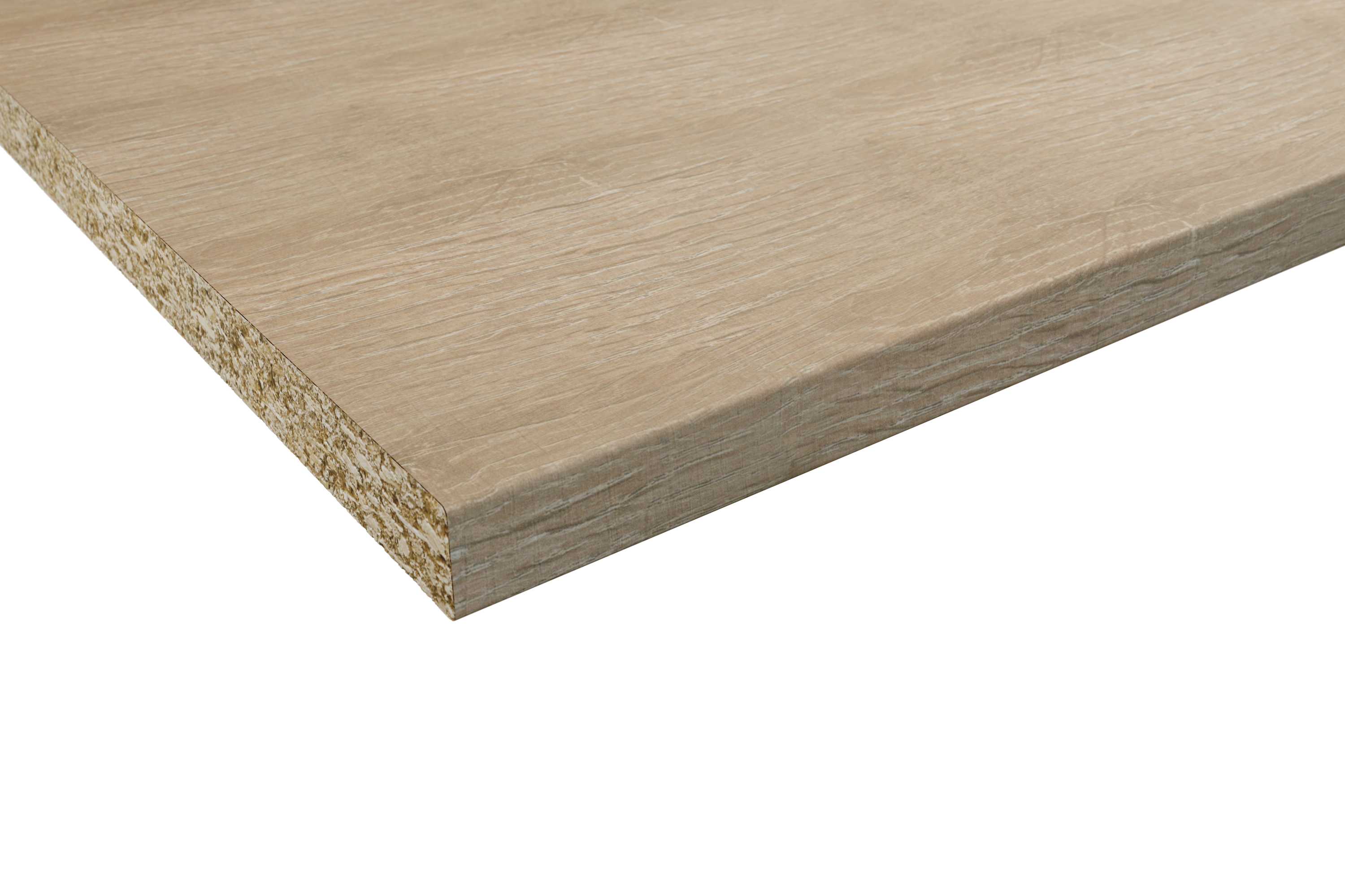 Encimera de cocina laminada Sevilla roble 360x63 cm espesor 30mm - 7