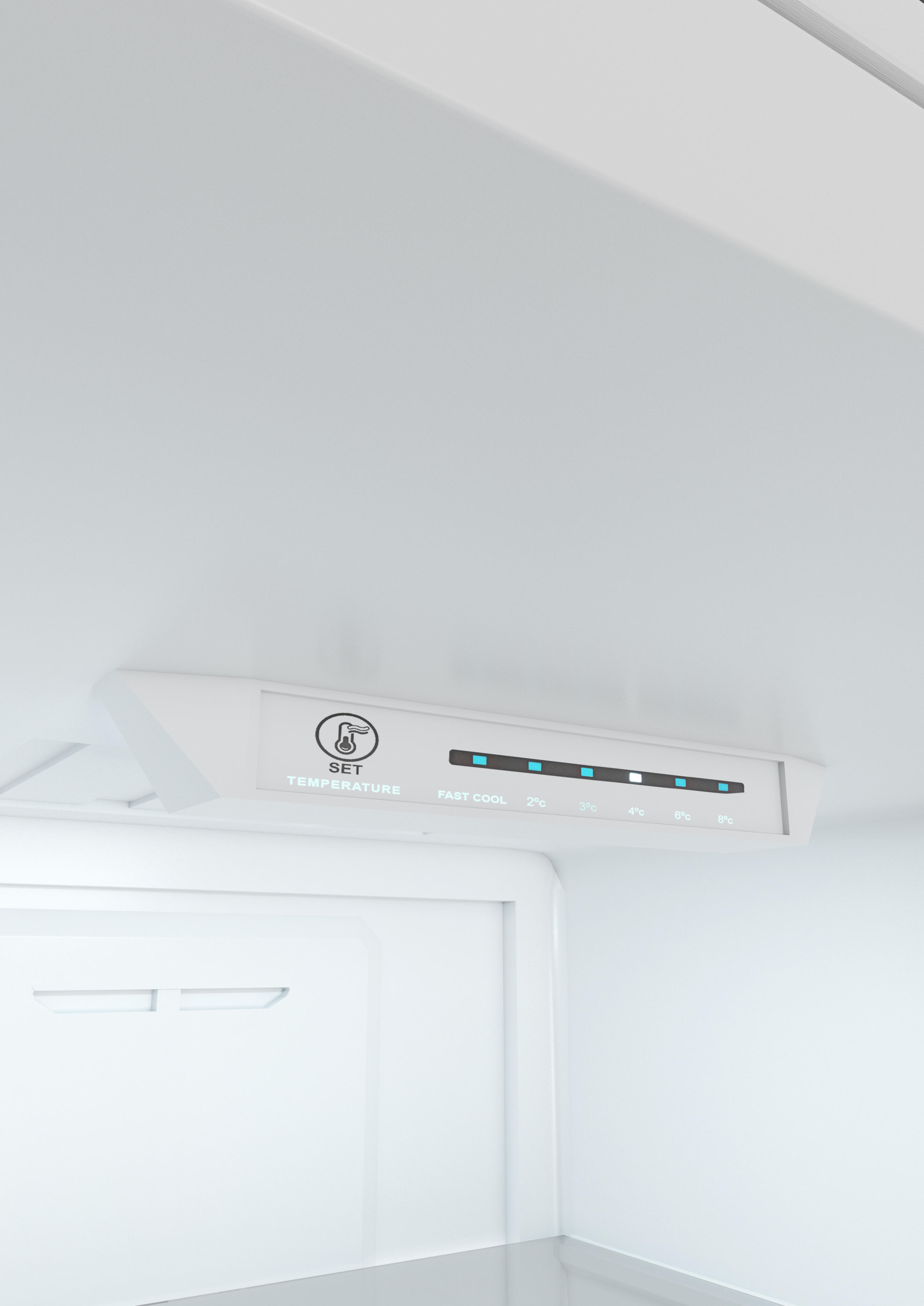 Frigorífico combinado congelador abaixo No Frost 310L cinza Teka NFL 342 C SS EU - 6