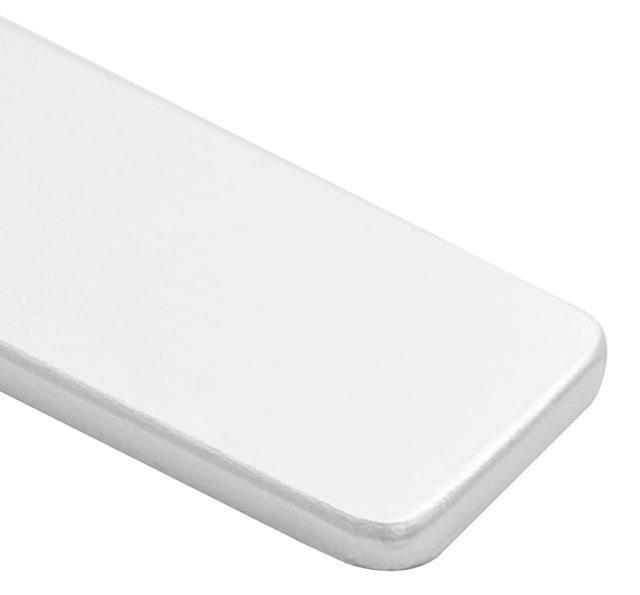 Perfil para encimera de acabado DELINIA de 3,3 mm de espesor color blanco