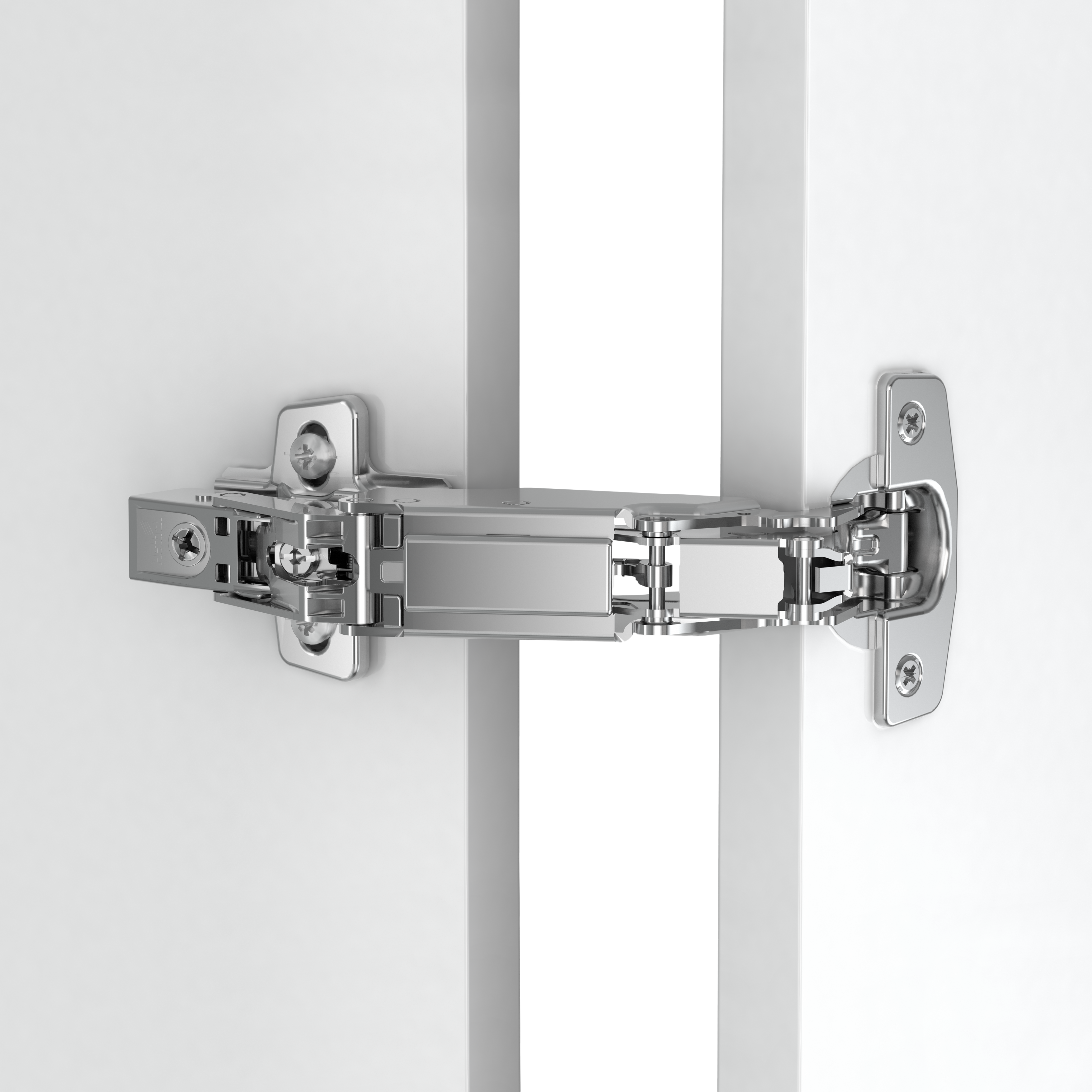 Lote 2 dobradiças STANDERS INVISÍVEL  165º COM AMORTECEDOR - 4