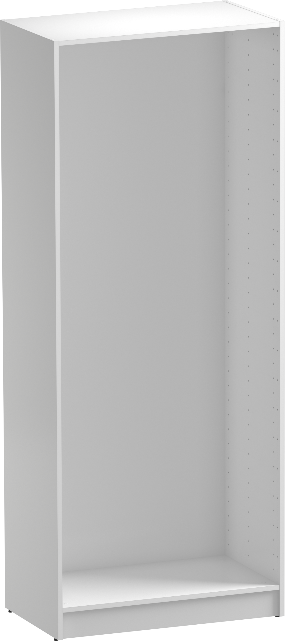 Módulo de armario spaceo home blanco 80x200x45 cm