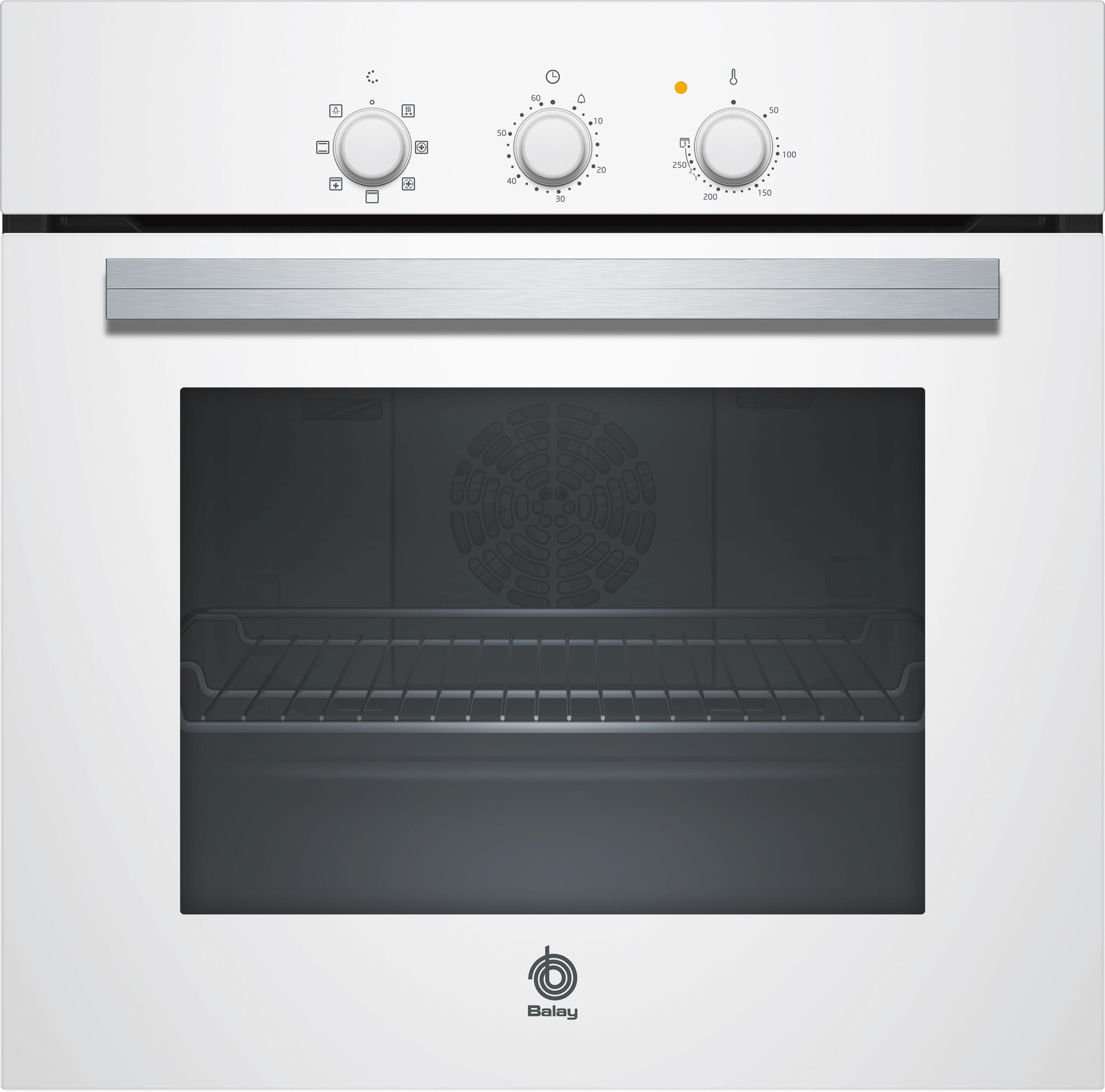 Horno balay 3hb2010b0 multifunción a 66 litros 3.3kw manual