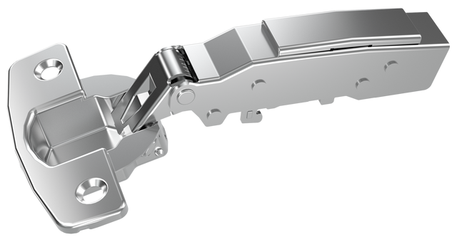 Lote 2 dobradiças STANDERS 110º VITRINES COM AMORTECEDOR