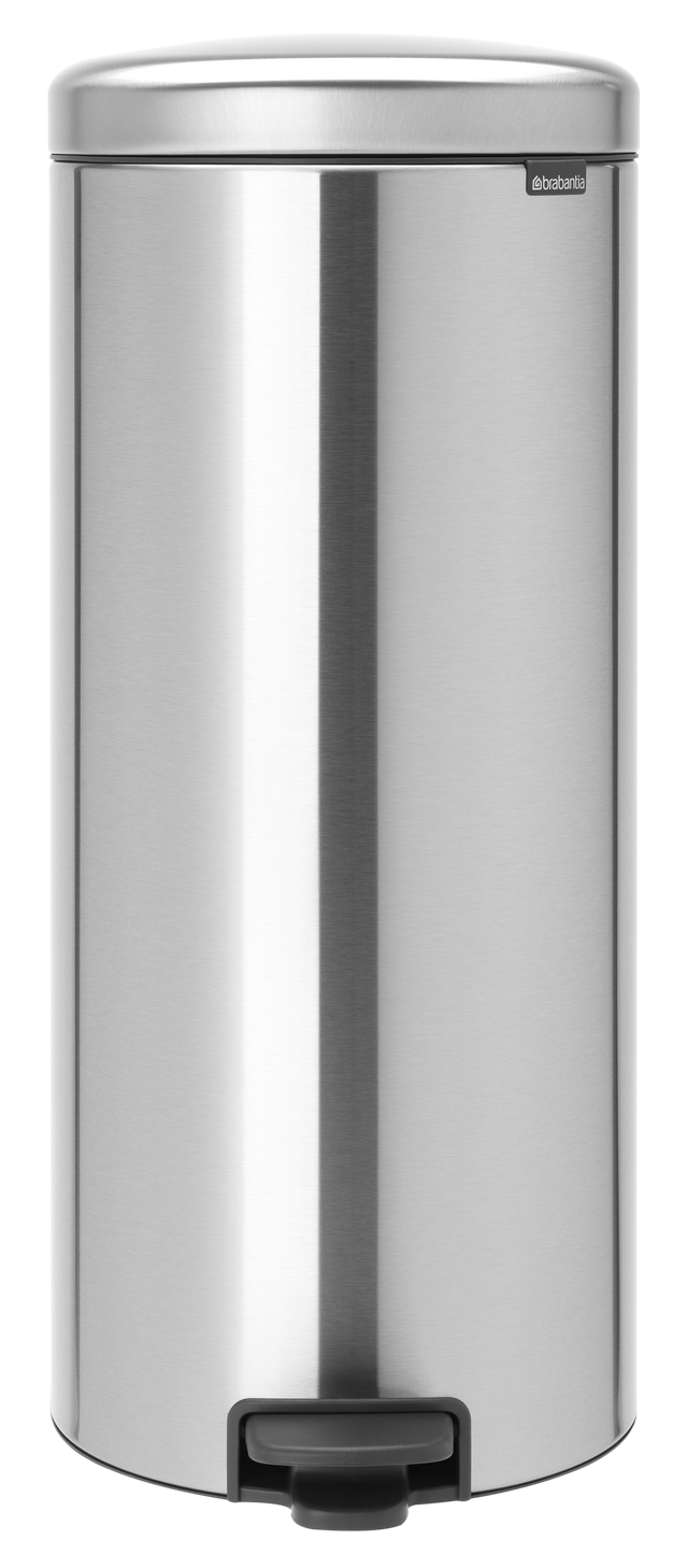 Balde de lixo com pedal 30 L Brabantia Newicon inox