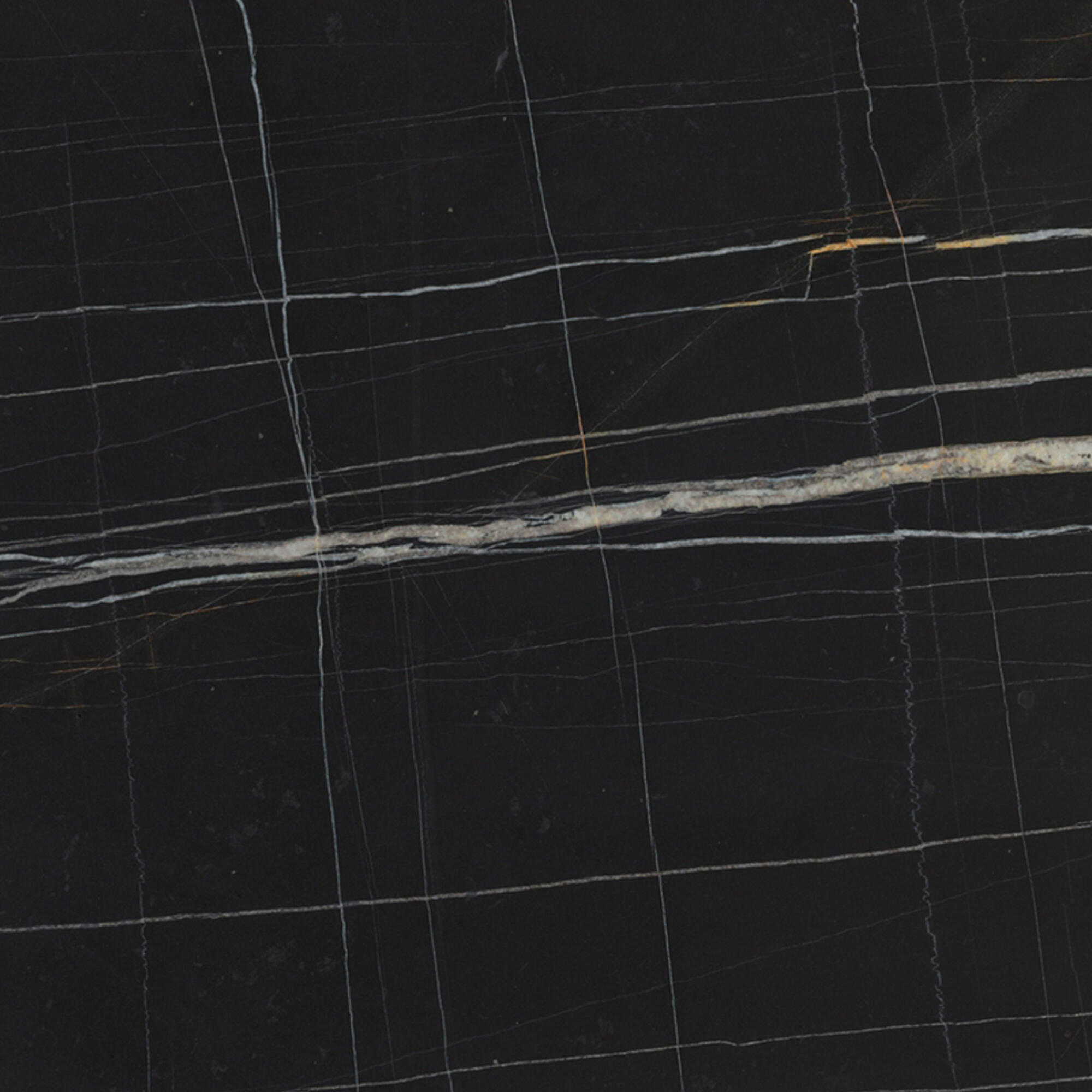 Rollo canto de encimera laminada para cocina Chester negro marquina 4.5x360 cm - 4