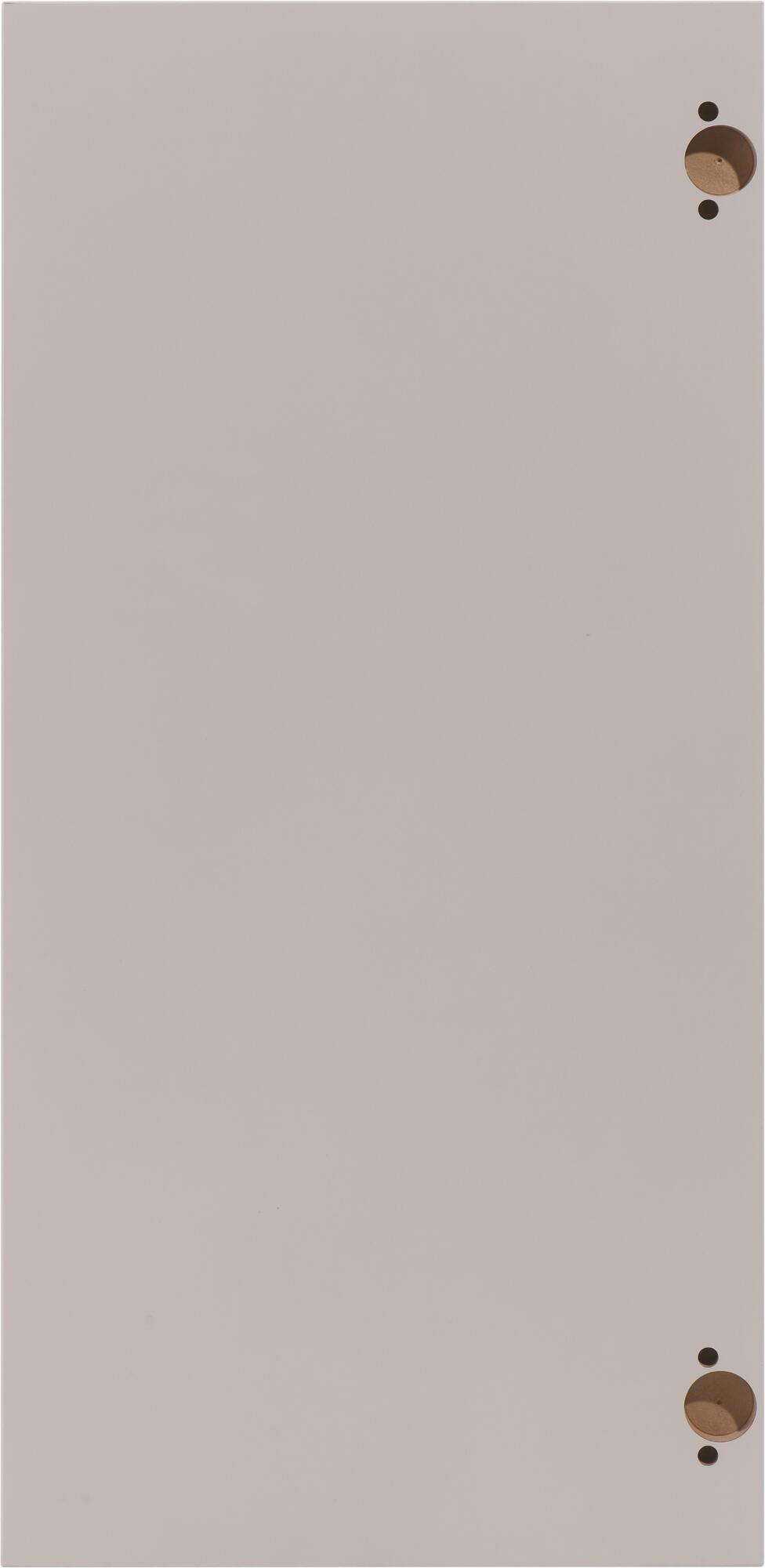 Lote de 2 puertas mueble de cocina atenas topo brillo h 76.8x l 36.7 cm