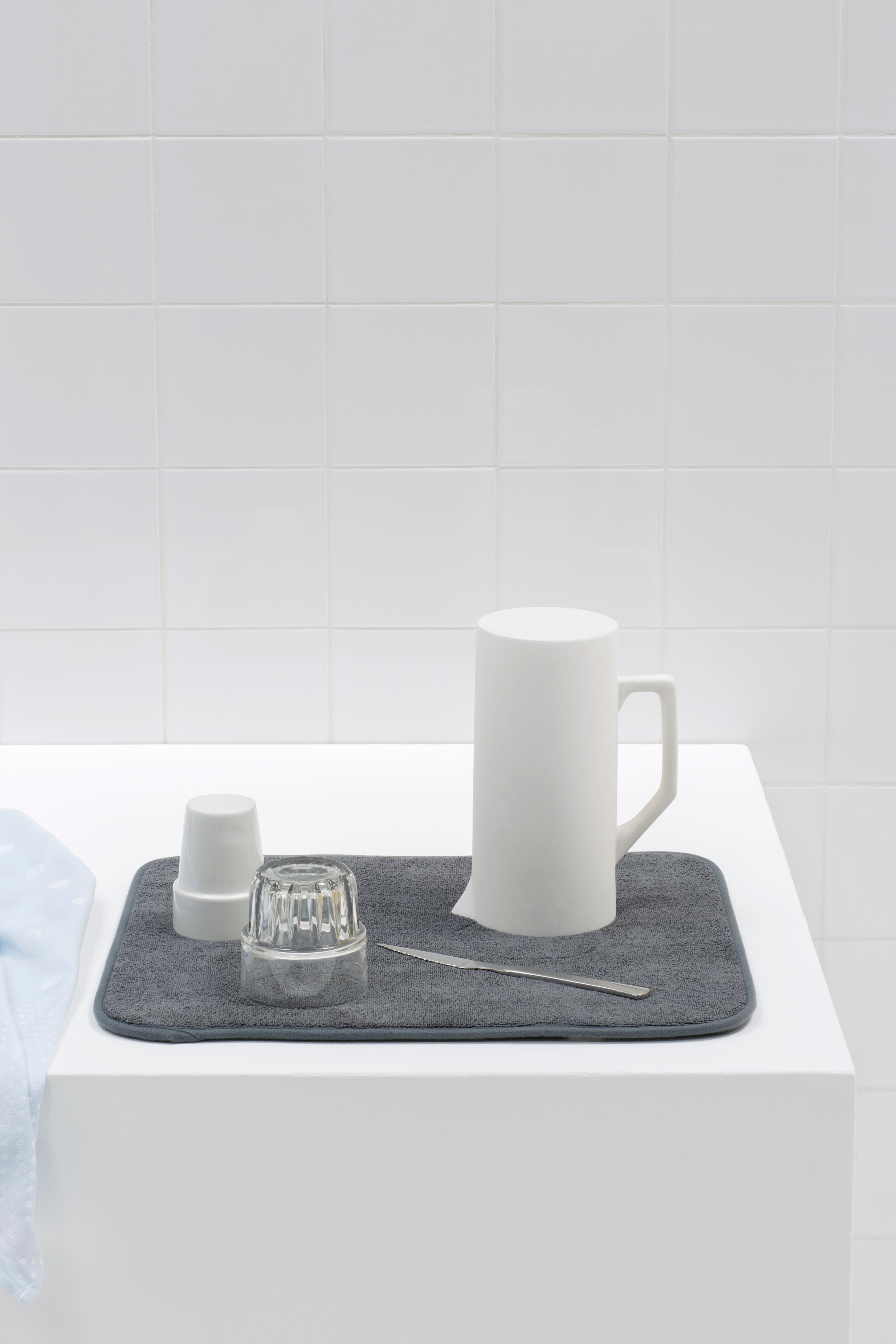 Tapete escorredor microfibra Brabantia cinza escuro - 3