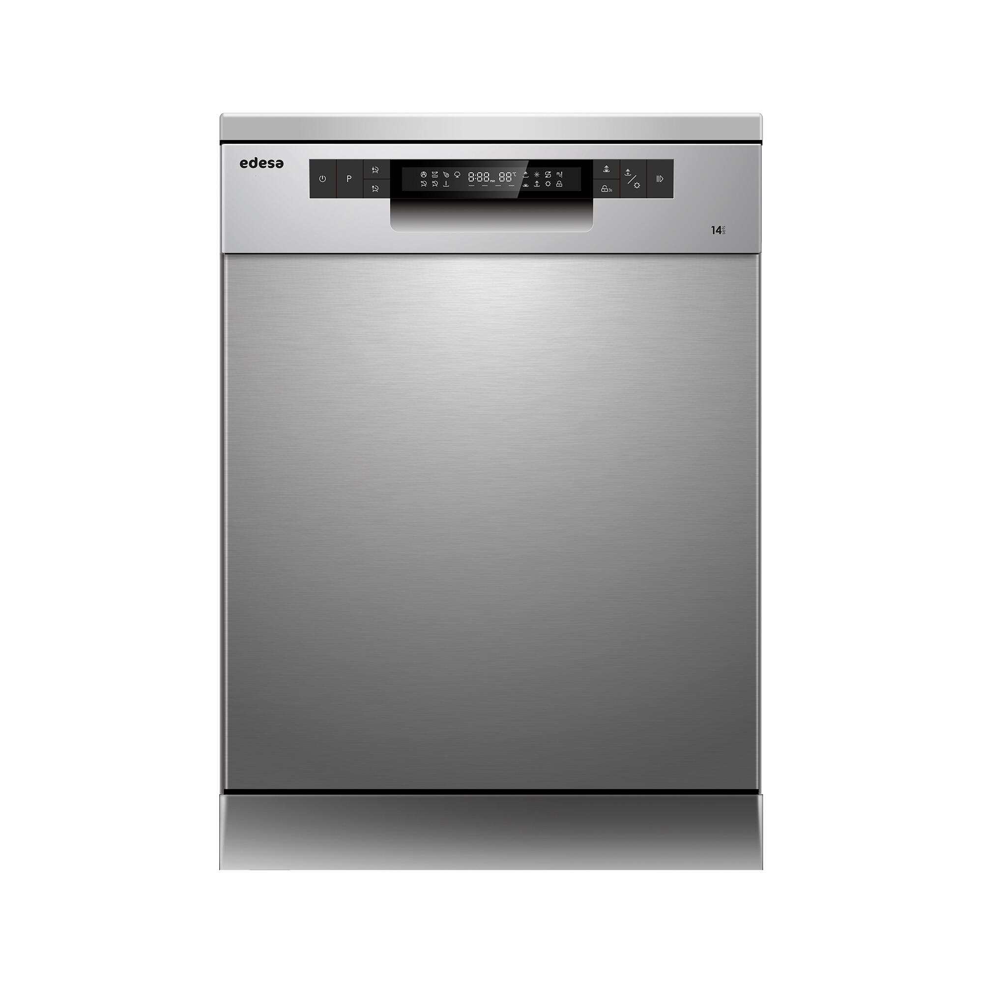 Edesa Lavavajillas Edw-6242 X 14 Cubiertos 7 Programas Con Inicio Diferido Inox 60Cm Clase E , Leroy Merlin