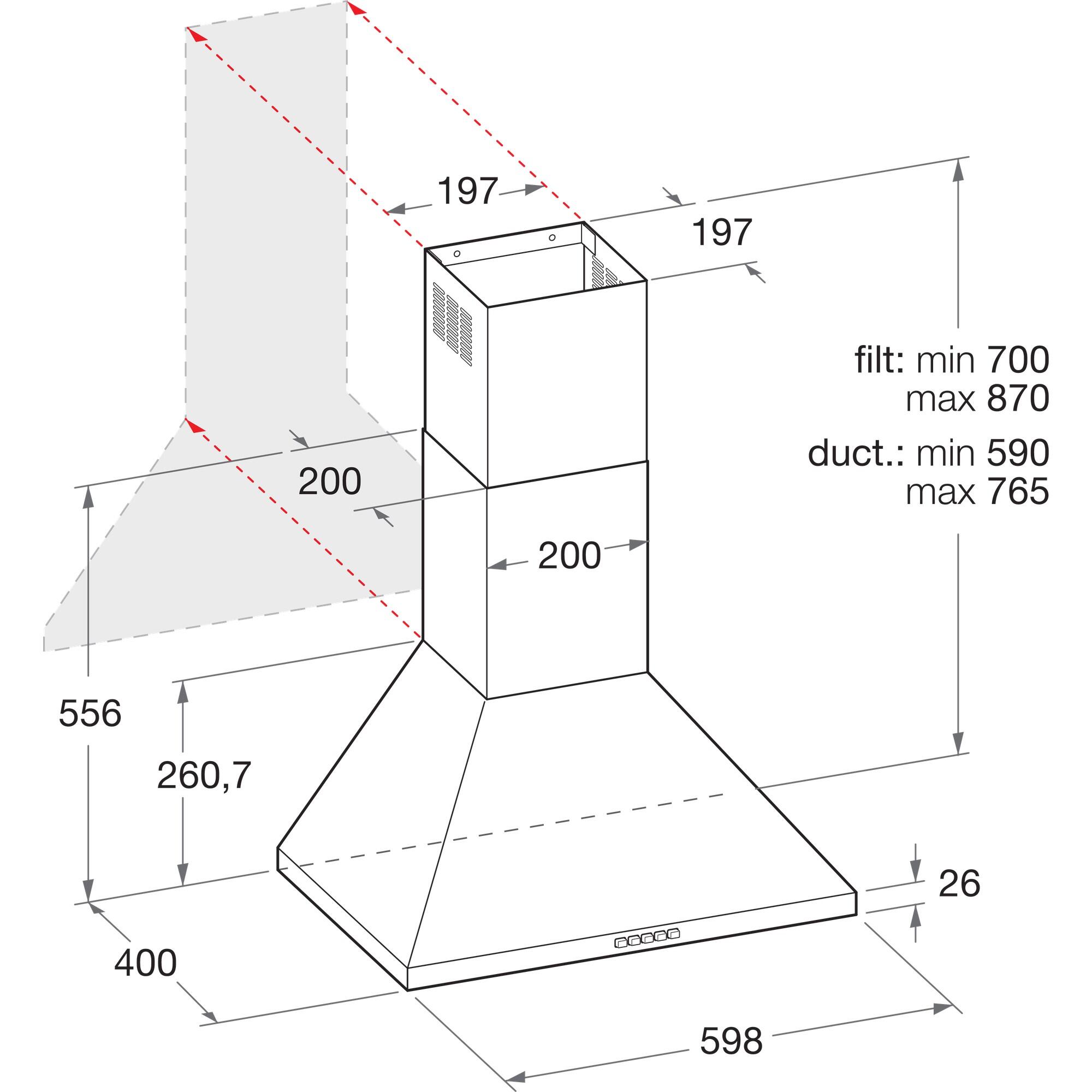 Exaustor Indesit IHPC 6.5 LMX - 7