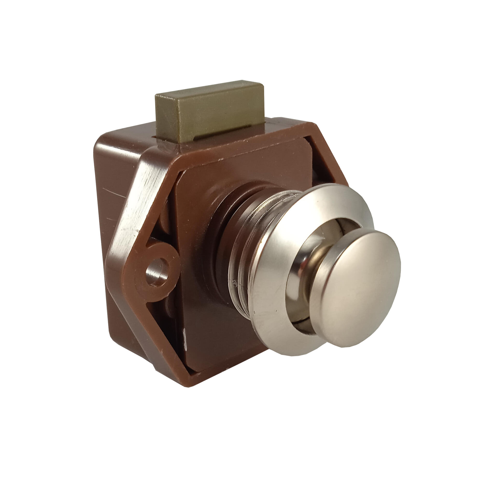 Cierre push open+pomo pl d19mm furgo