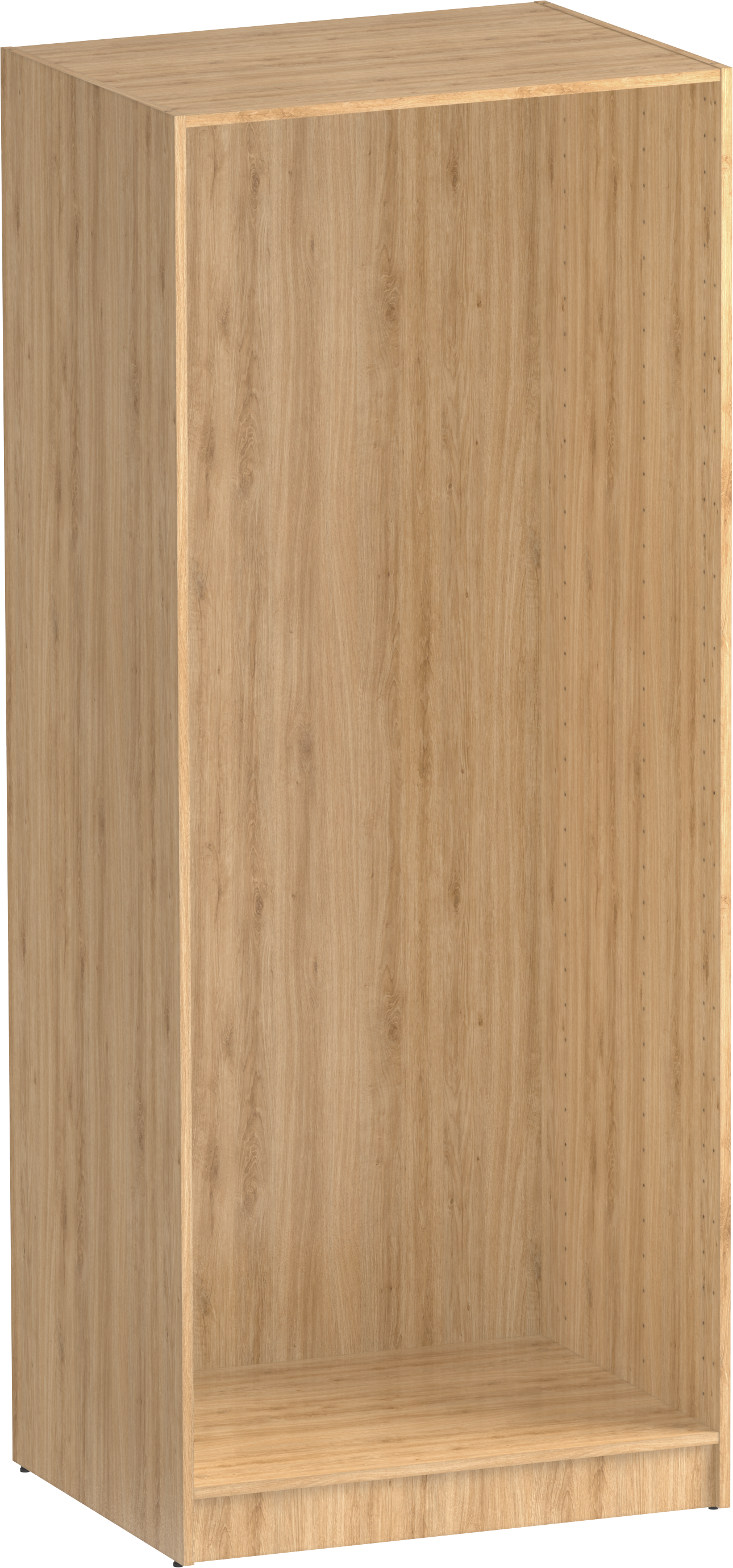 Módulo de armario spaceo home roble 80x200x60 cm