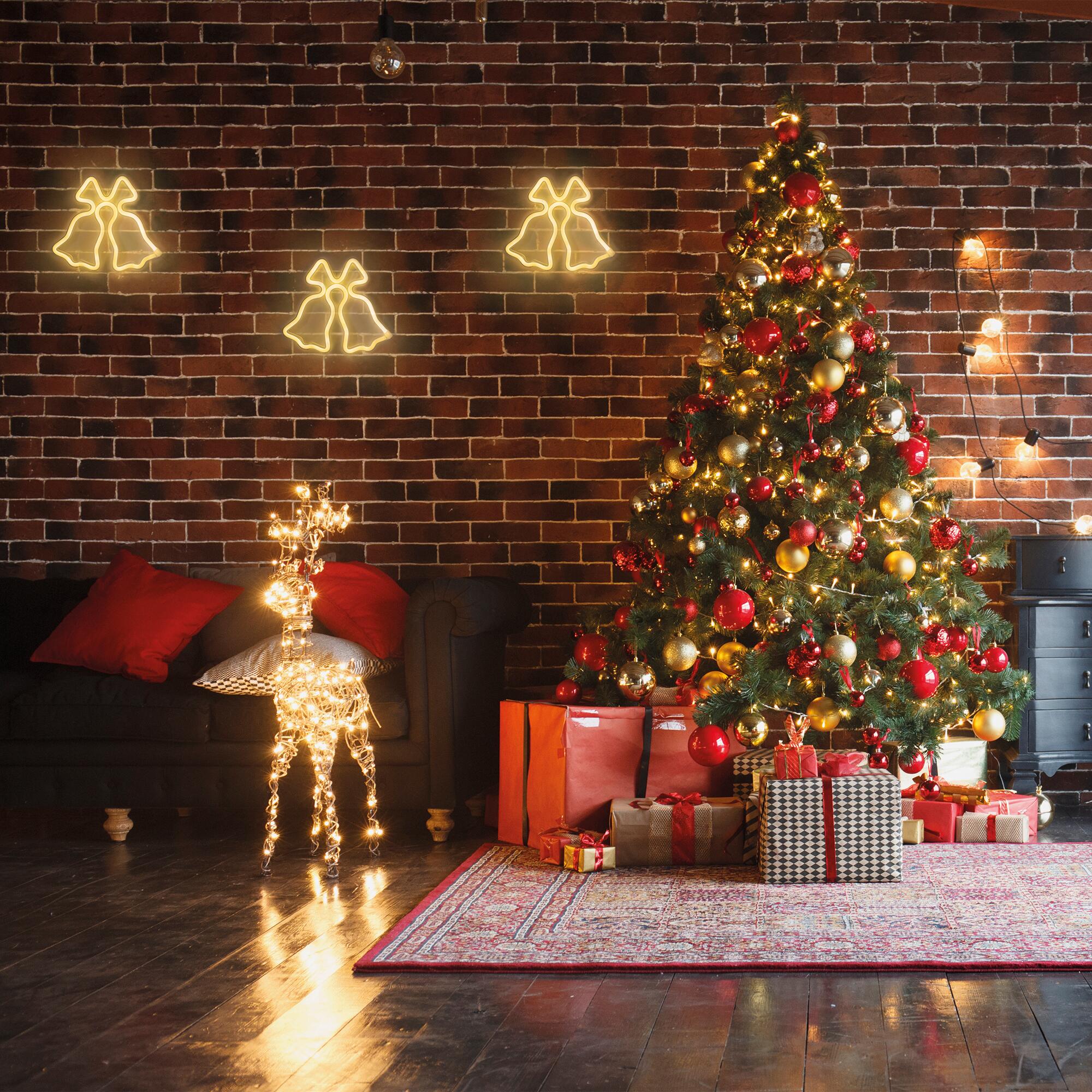 Tira de LED neón con alimentación a pilas Bell ARTE CONFORT IP20 apto para zonas secas 100 lm luz amarilla 3000K 18 metros - 2