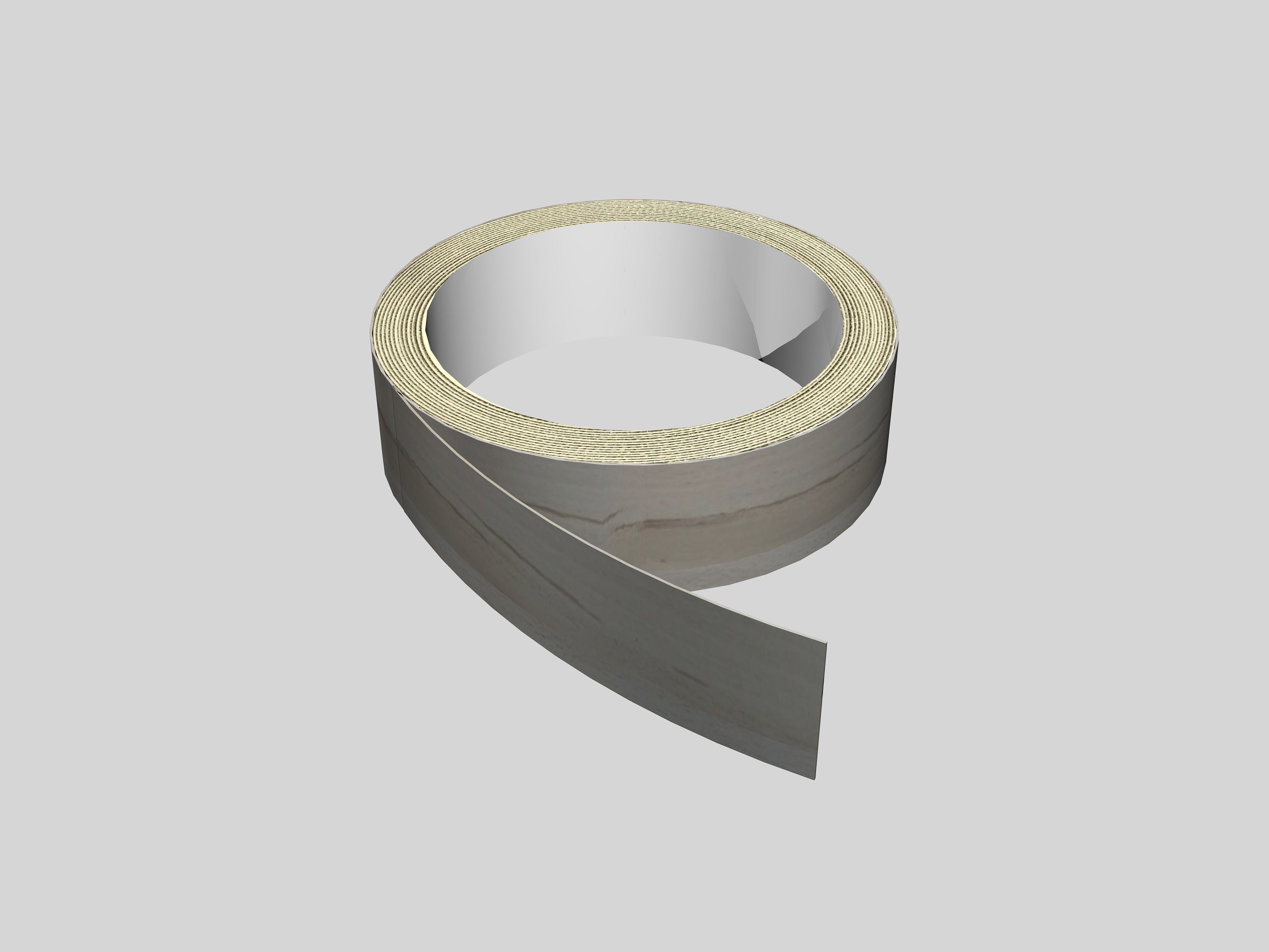 Rollo canto de encimera para cocina color haya natural 500x28x0,5 cm