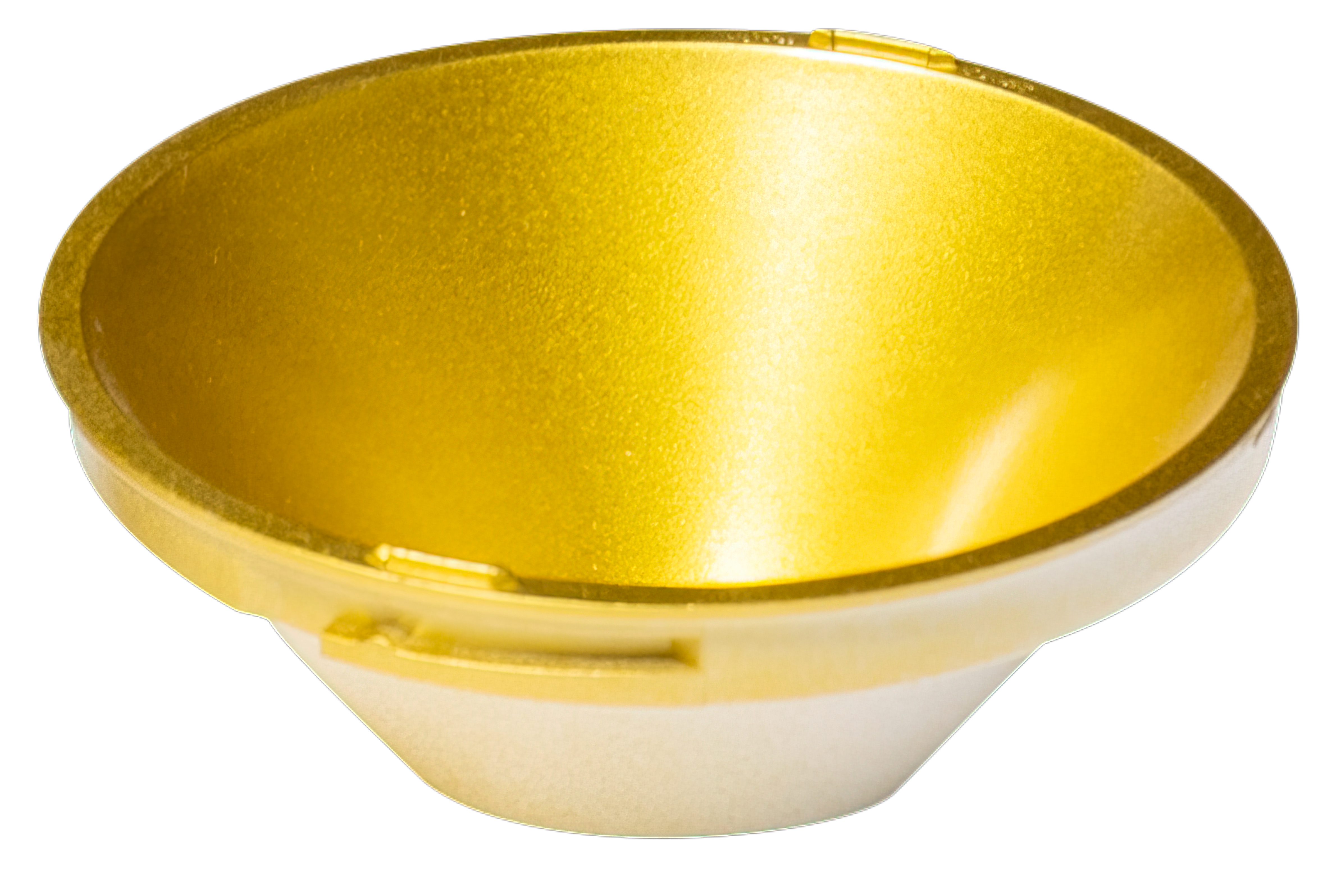 Embellecedor foco empotrable exterior 40 w oro