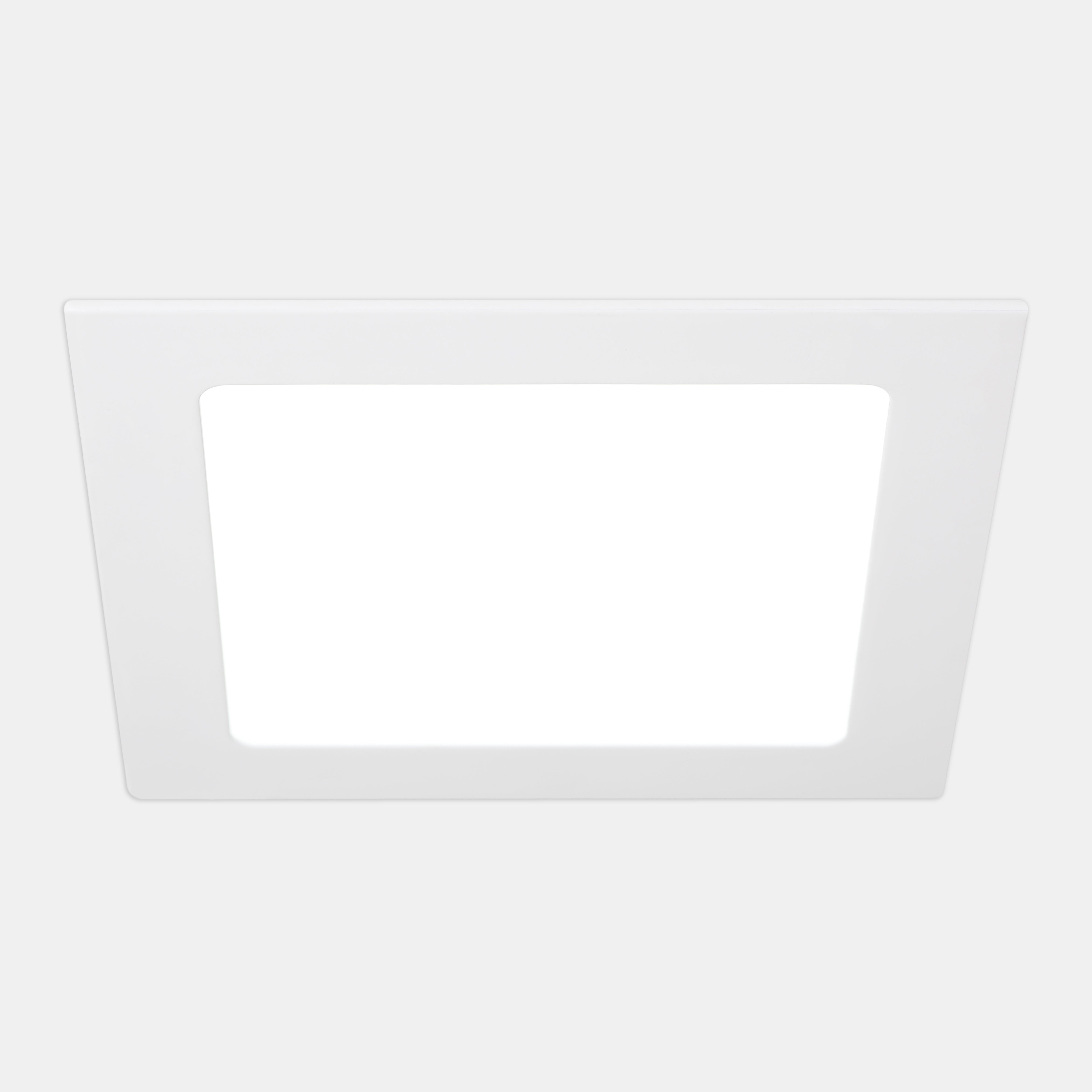 Foco downlight led extraplano cuadrado blanco 1600 lm blanco frío