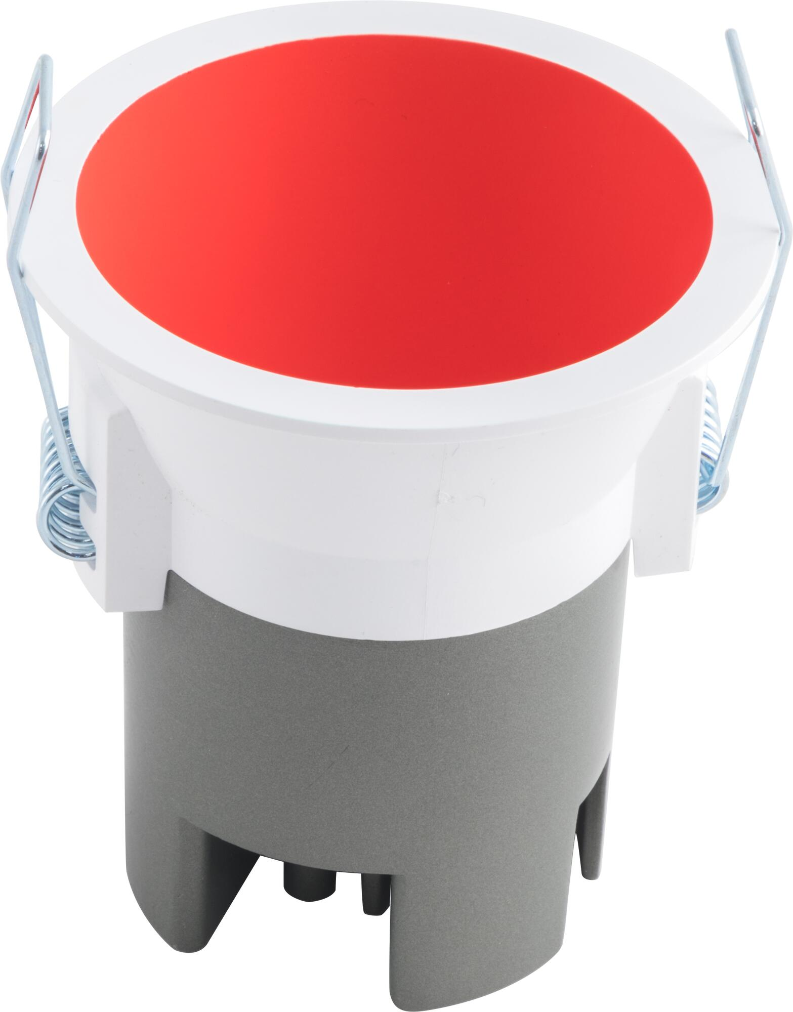 Foco empotrado lob rojo 6w 3000k