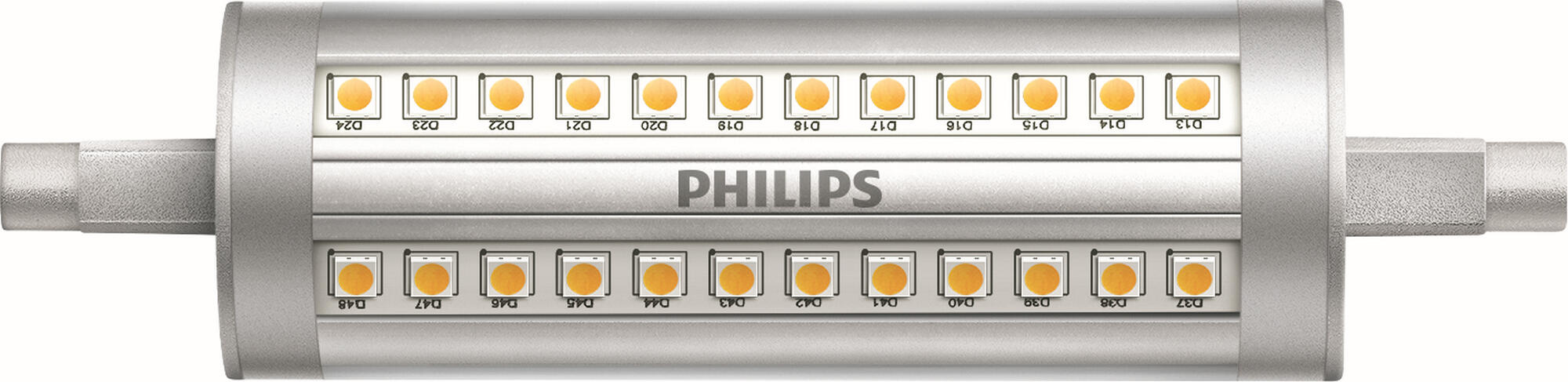 Lampadina LED, R7S lineare, smerigliato, luce naturale, 14W= 1800 LM (equiv 100 W), 360° dimmerabile, PHILIPS - 9