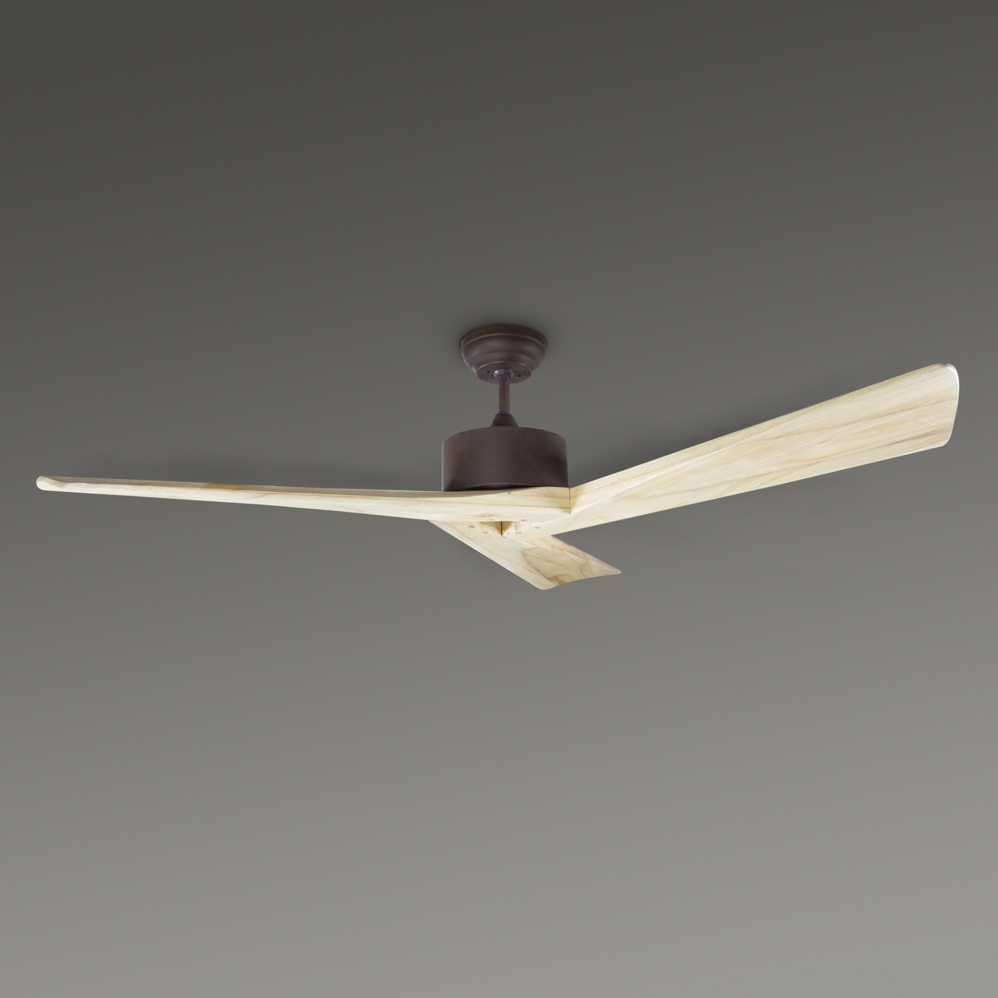 Ventilador de techo sin luz motor DC Nautic bronce 152 cm - 7