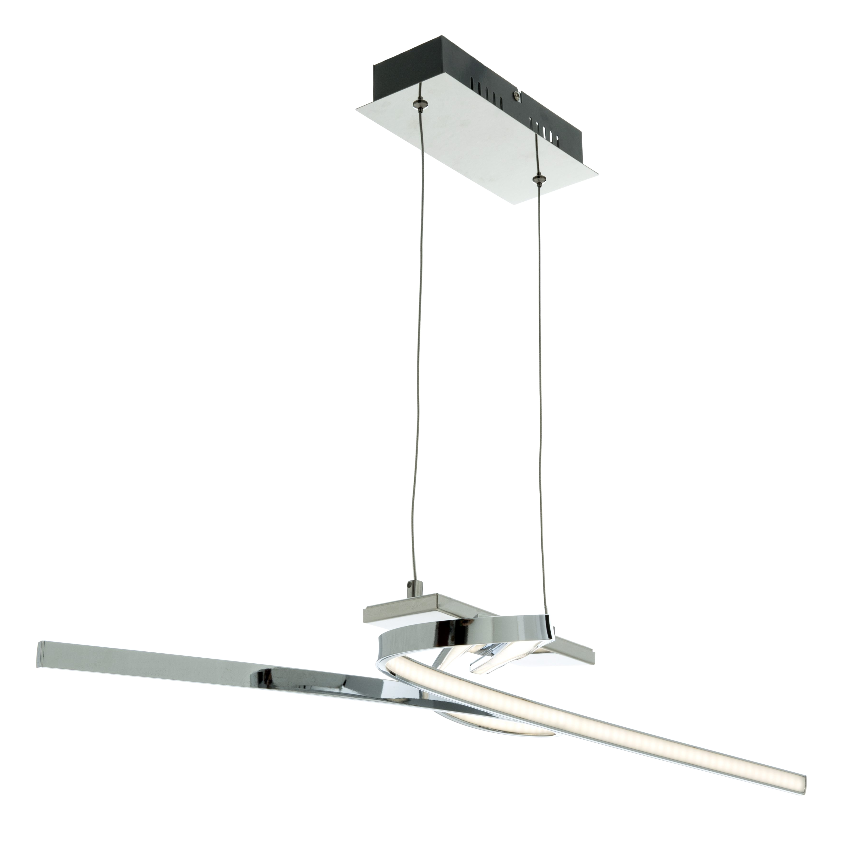 Lámpara de techo led symphonie cromo