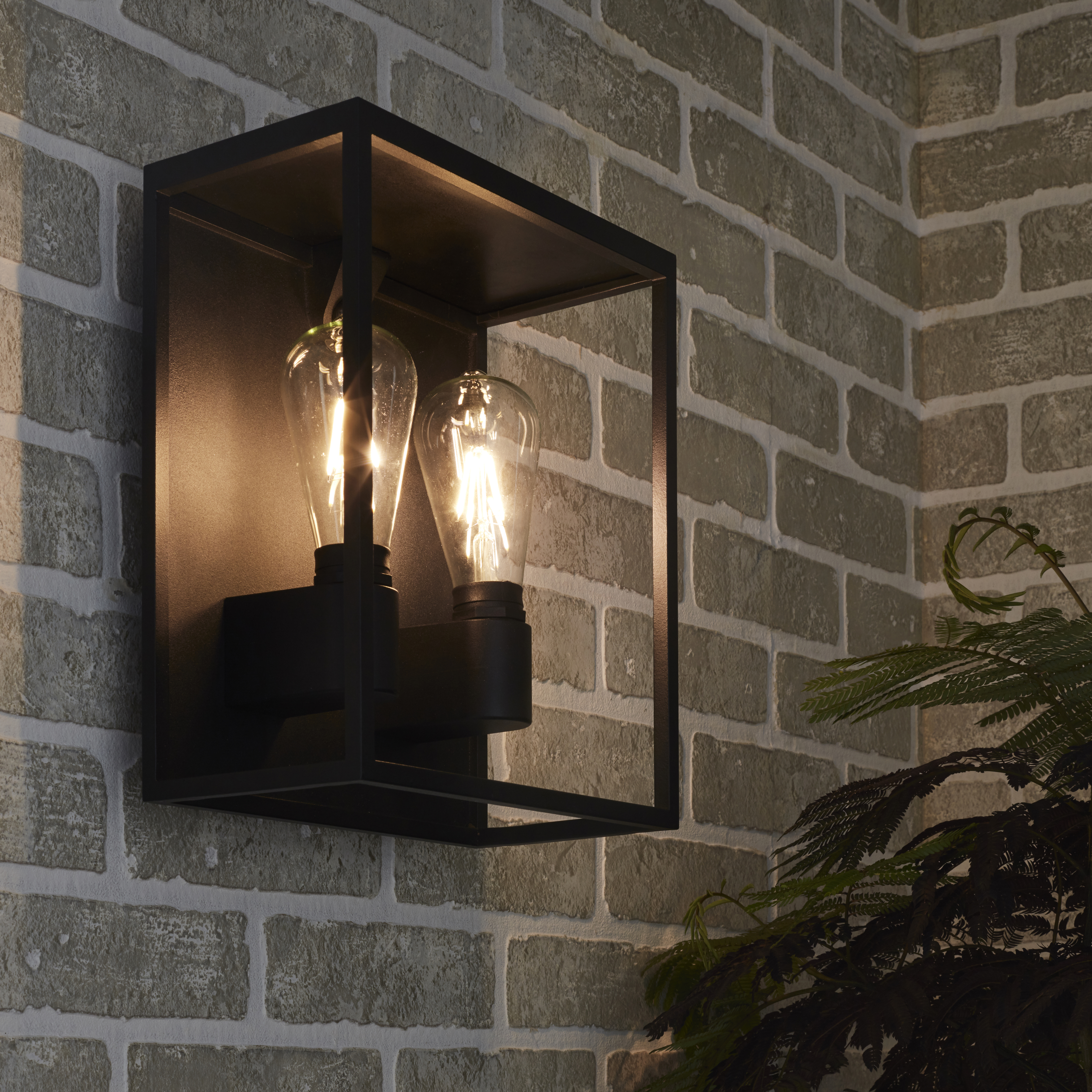 Candeeiro de parede exterior solar Omalia 300lm 2700K Inspire - 8