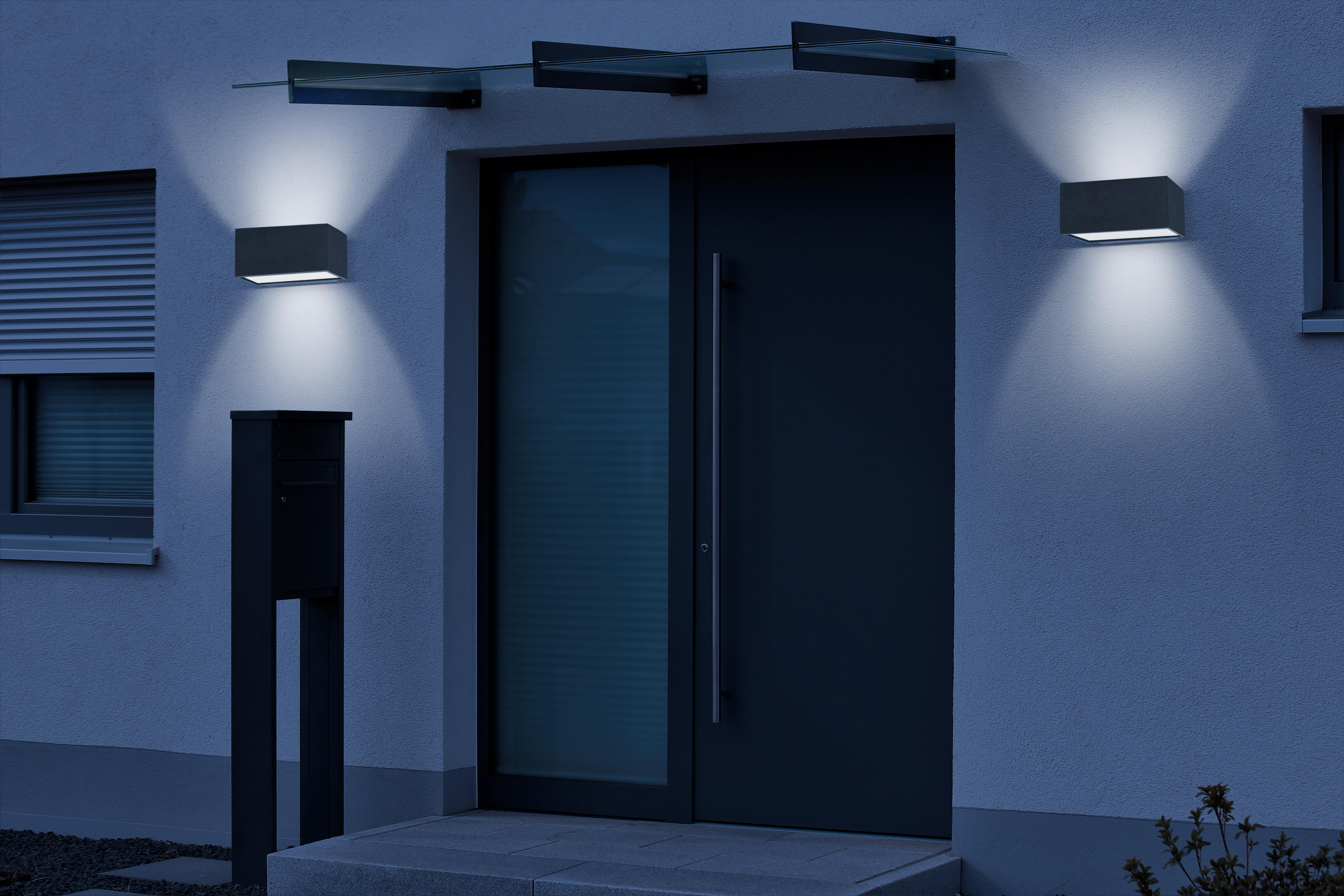 Aplique plafón exterior alma e27 gris