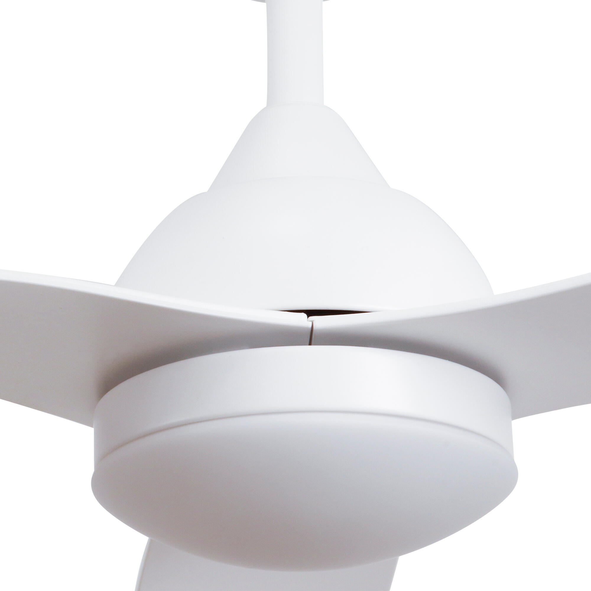 Ventilador de techo con luz motor AC Edhea blanco - 5