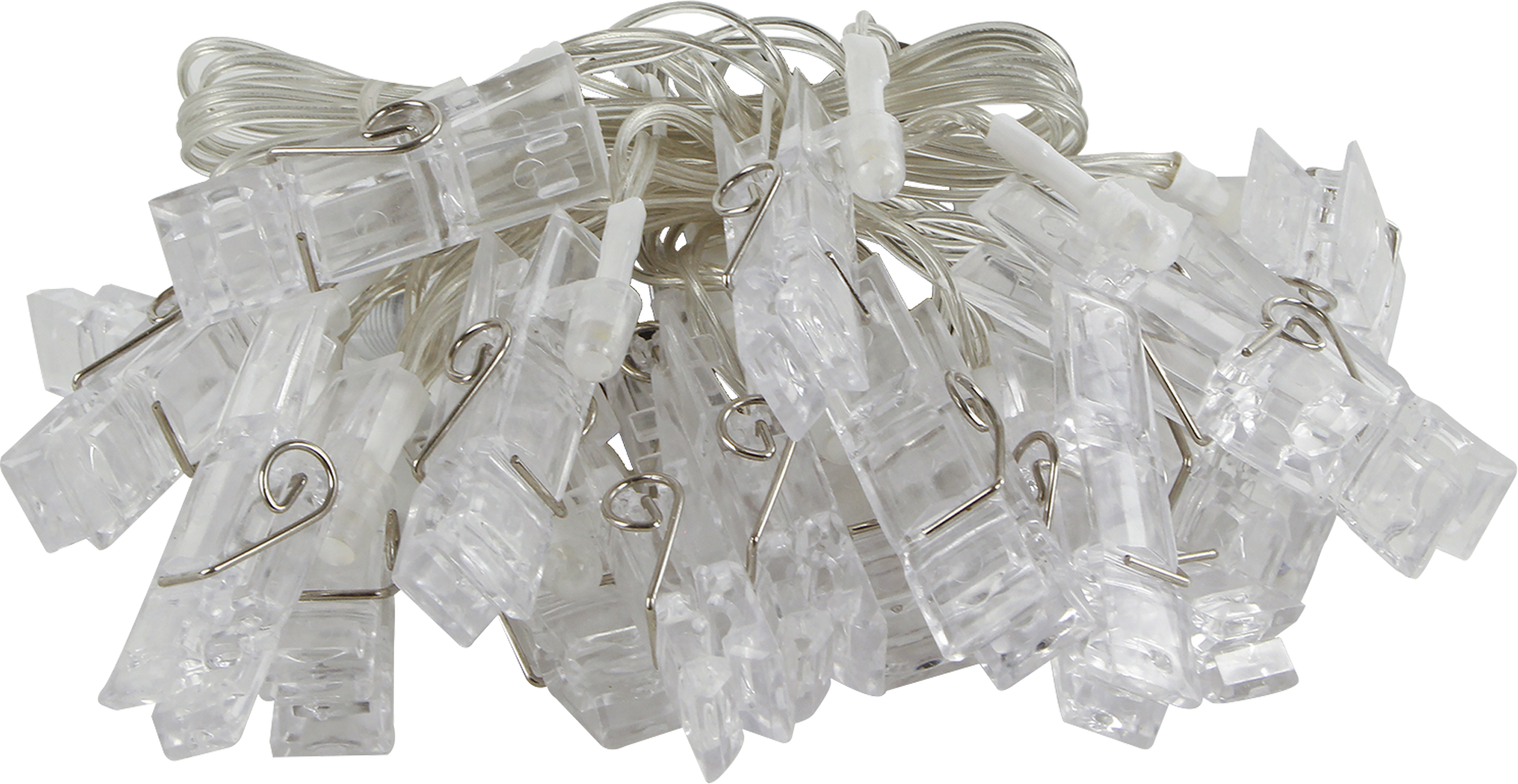 Guirnalda solar exterior LED 20 luces blanco cálido con sensor crepuscular Austral IP65 8h. autonomía - 2