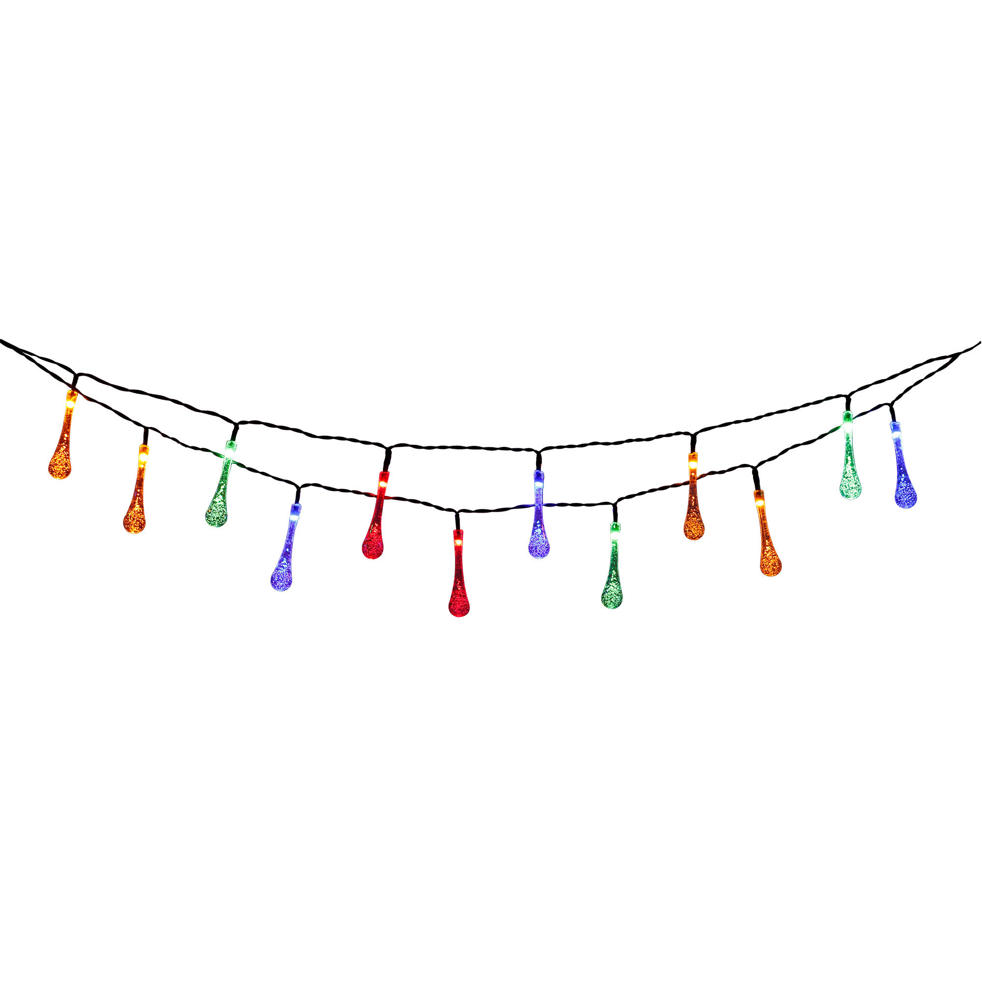 Guirnalda solar exterior LED RGB con sensor crepuscular Enif IP65 8h. autonomía - 4