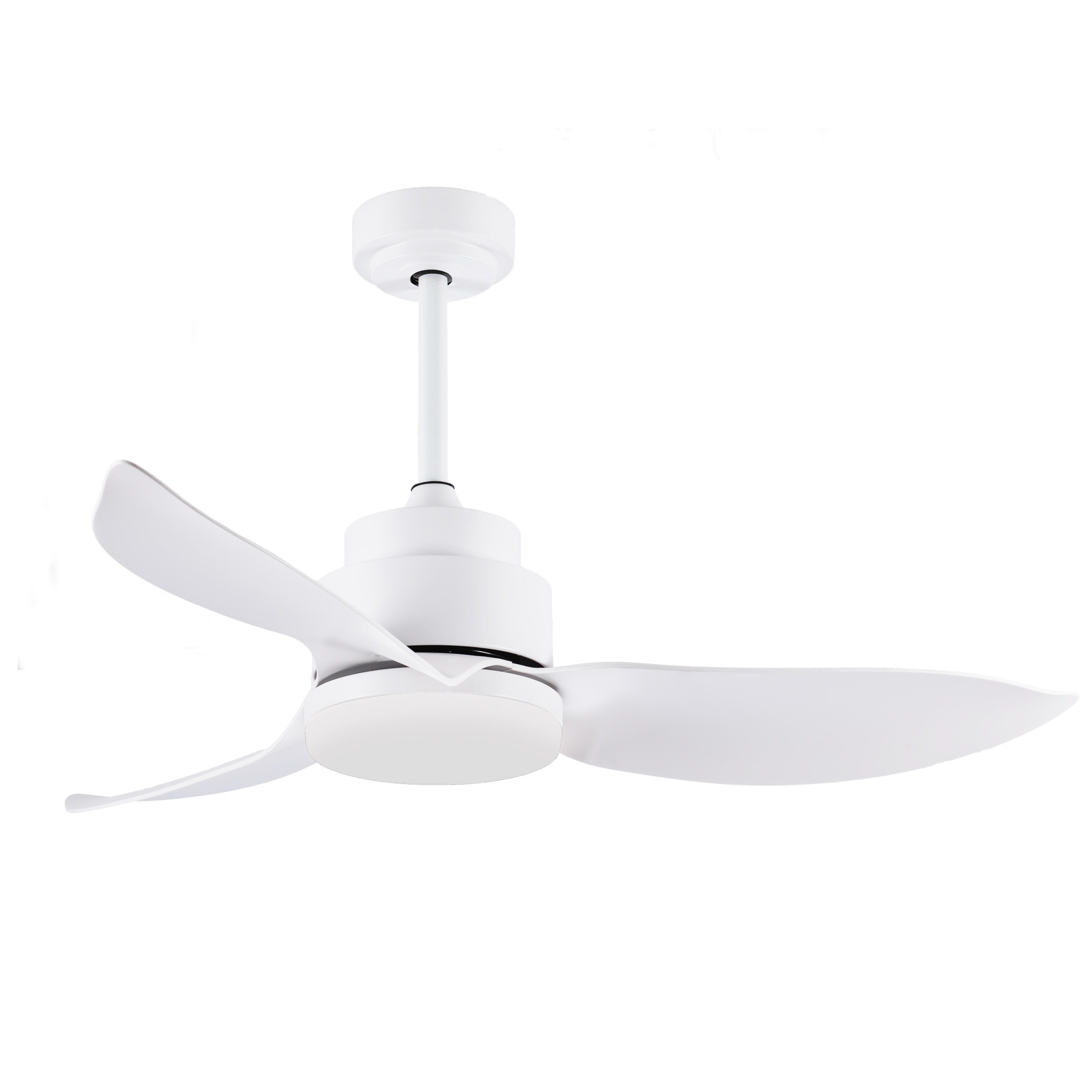 Ventilador de techo con luz motor dc crixusm blanco 117 cm