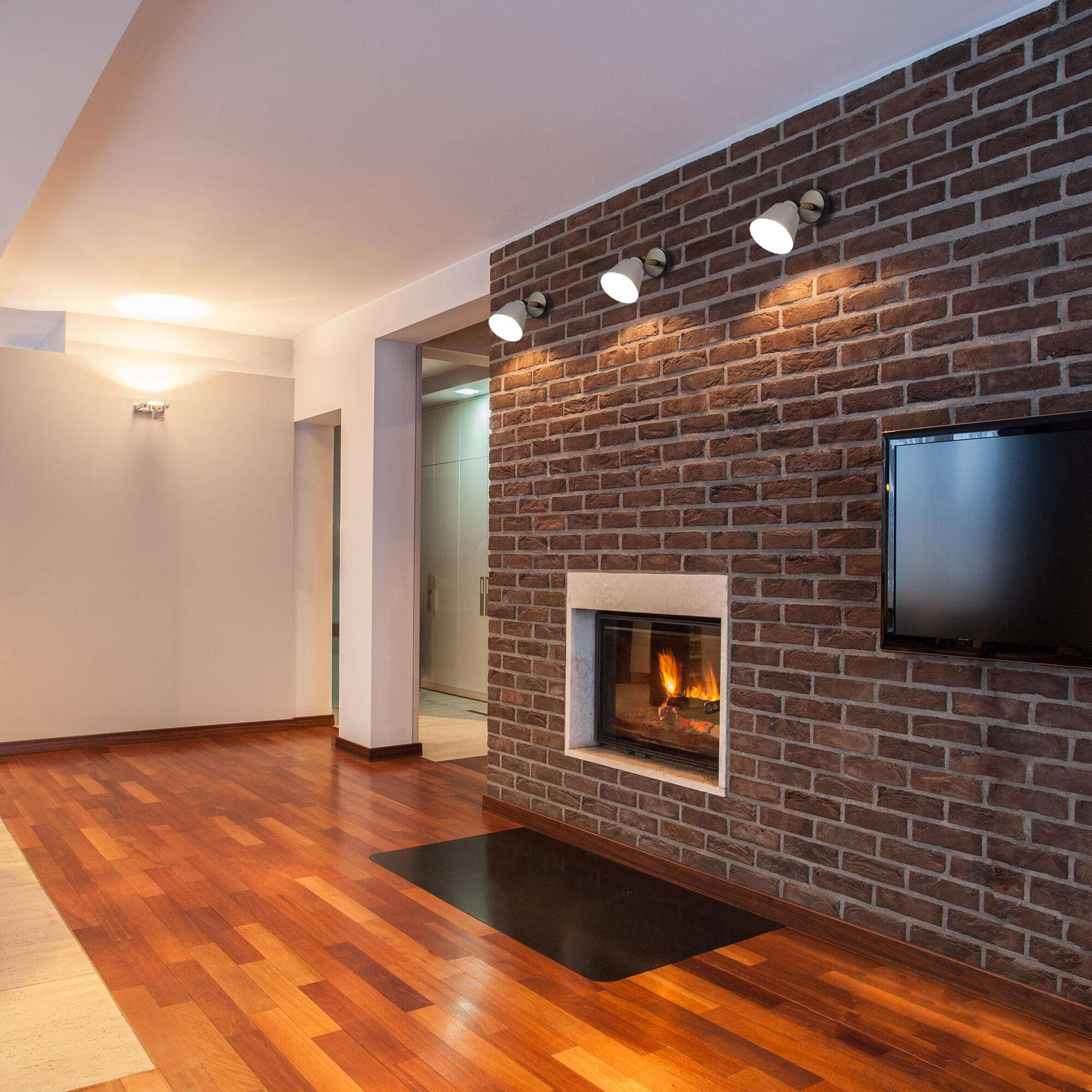 Aplique Sino E27 blanco 22 cm - 2