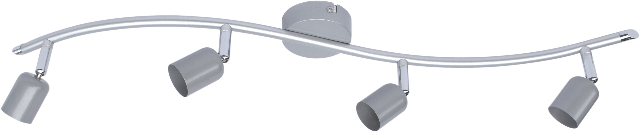 Foco decorativo Basic 4 luzes sem lâmpada cromado - 2