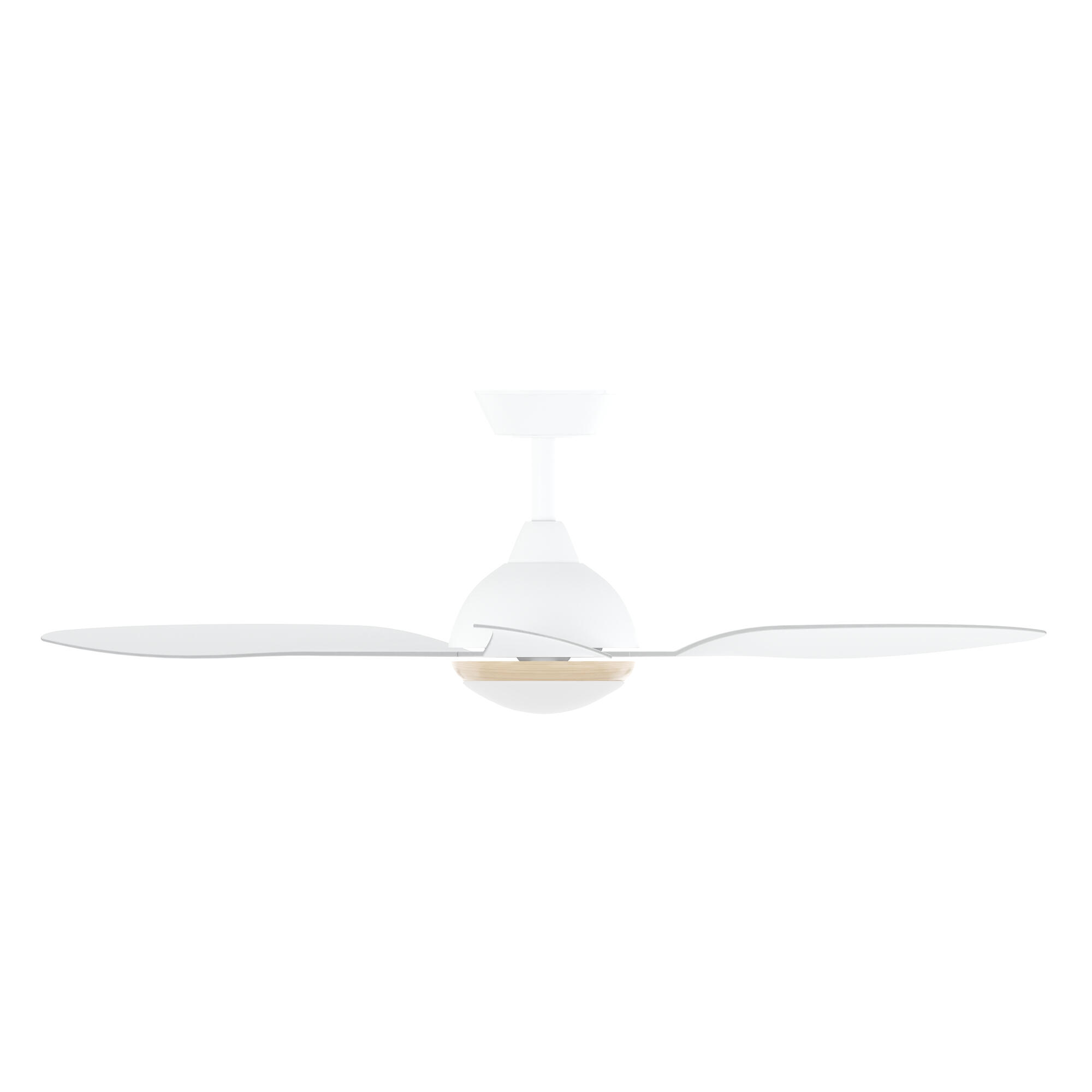 Ventilador de techo con luz silencioso DC Arte Confort Creta blanco 122 cm - 3
