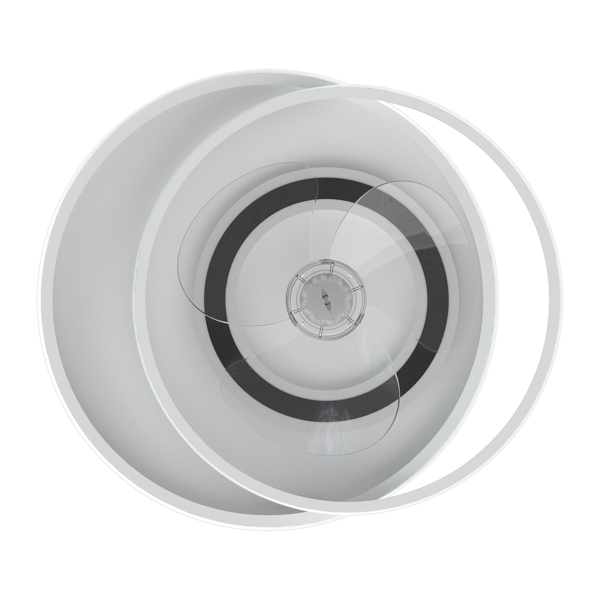 Ventilador de techo con luz motor DC Nerja de 49 cm blanco - 7