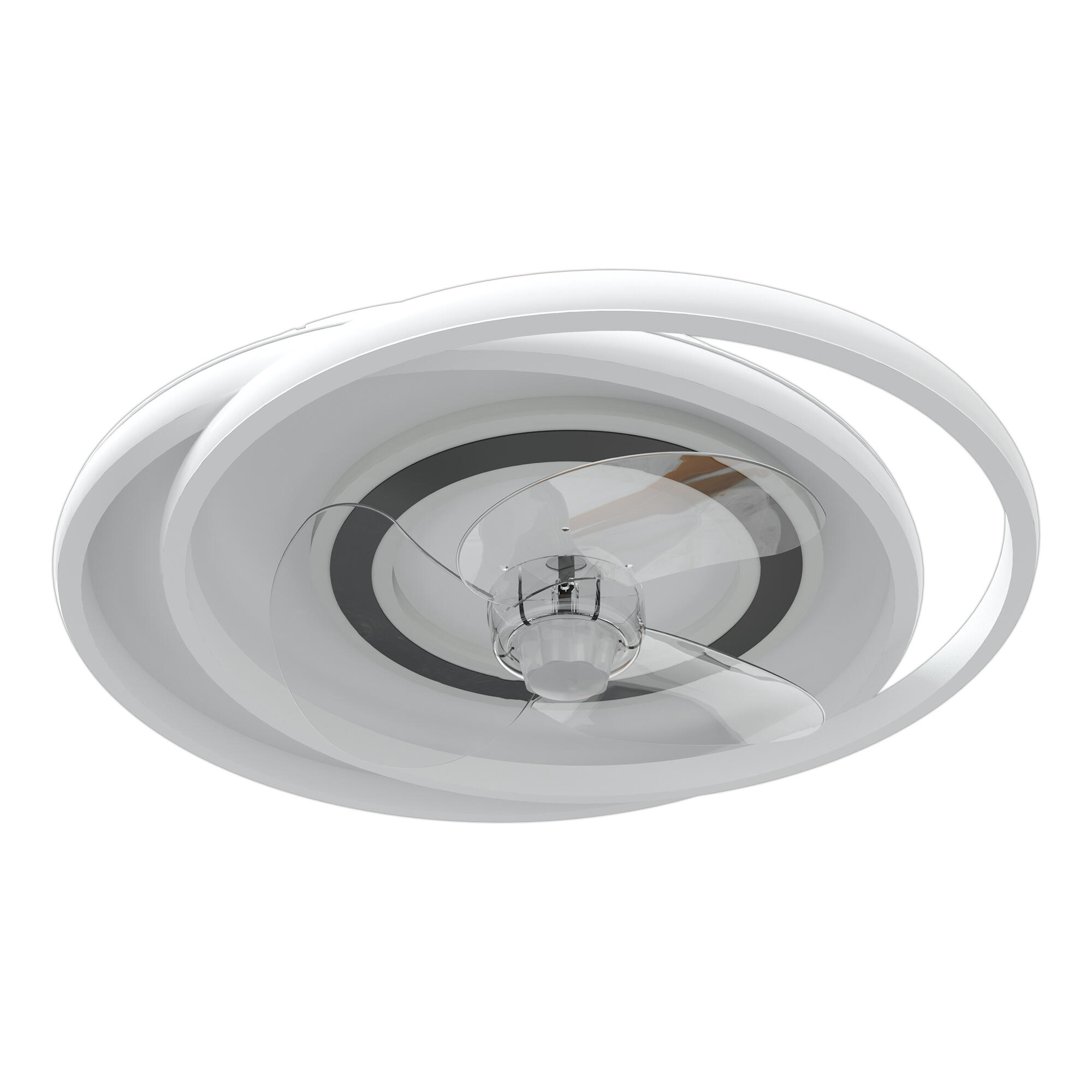 Ventilador de techo con luz motor DC Nerja de 49 cm blanco - 6