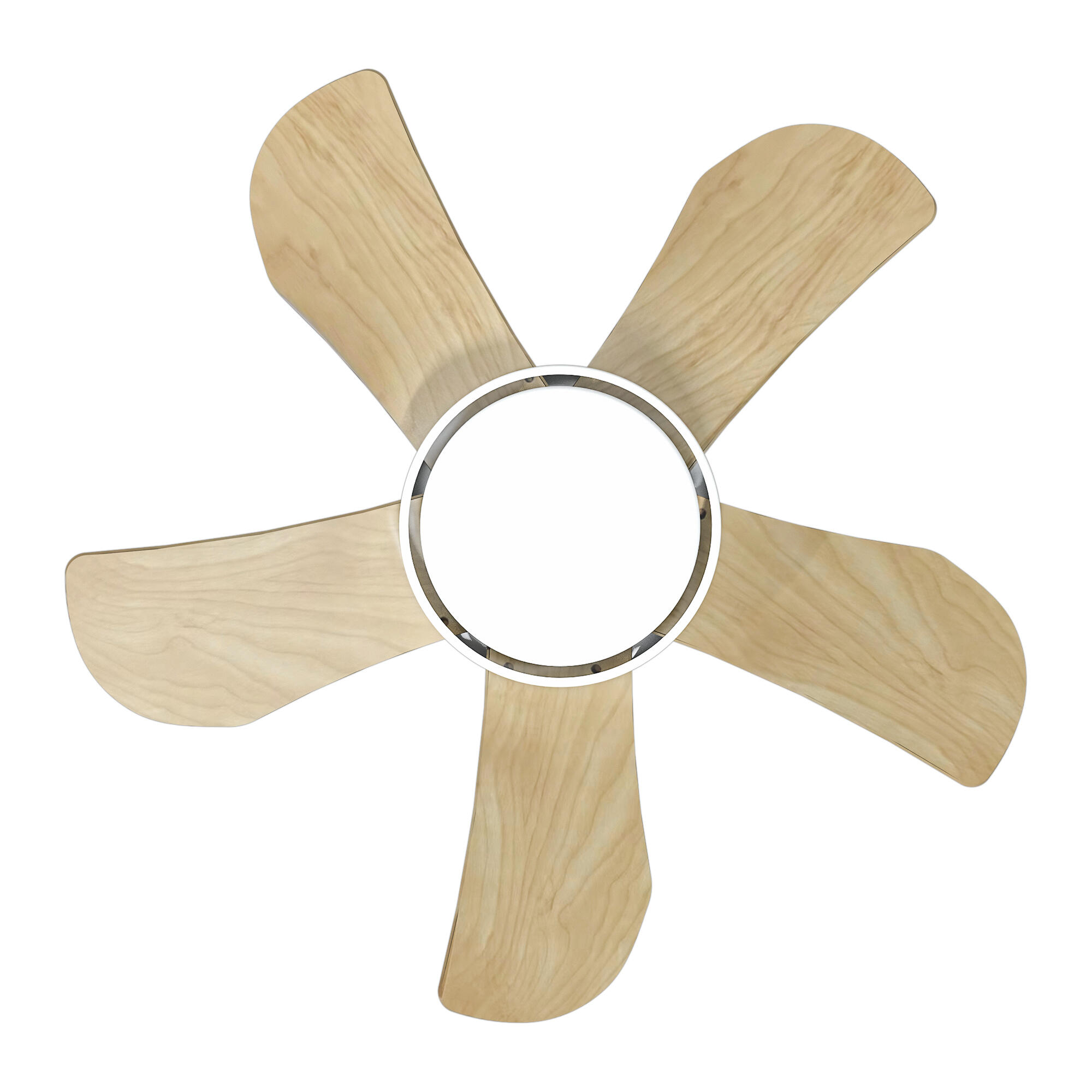 Ventilador de techo con luz silencioso dc arte confort blanes blanco 71 cm