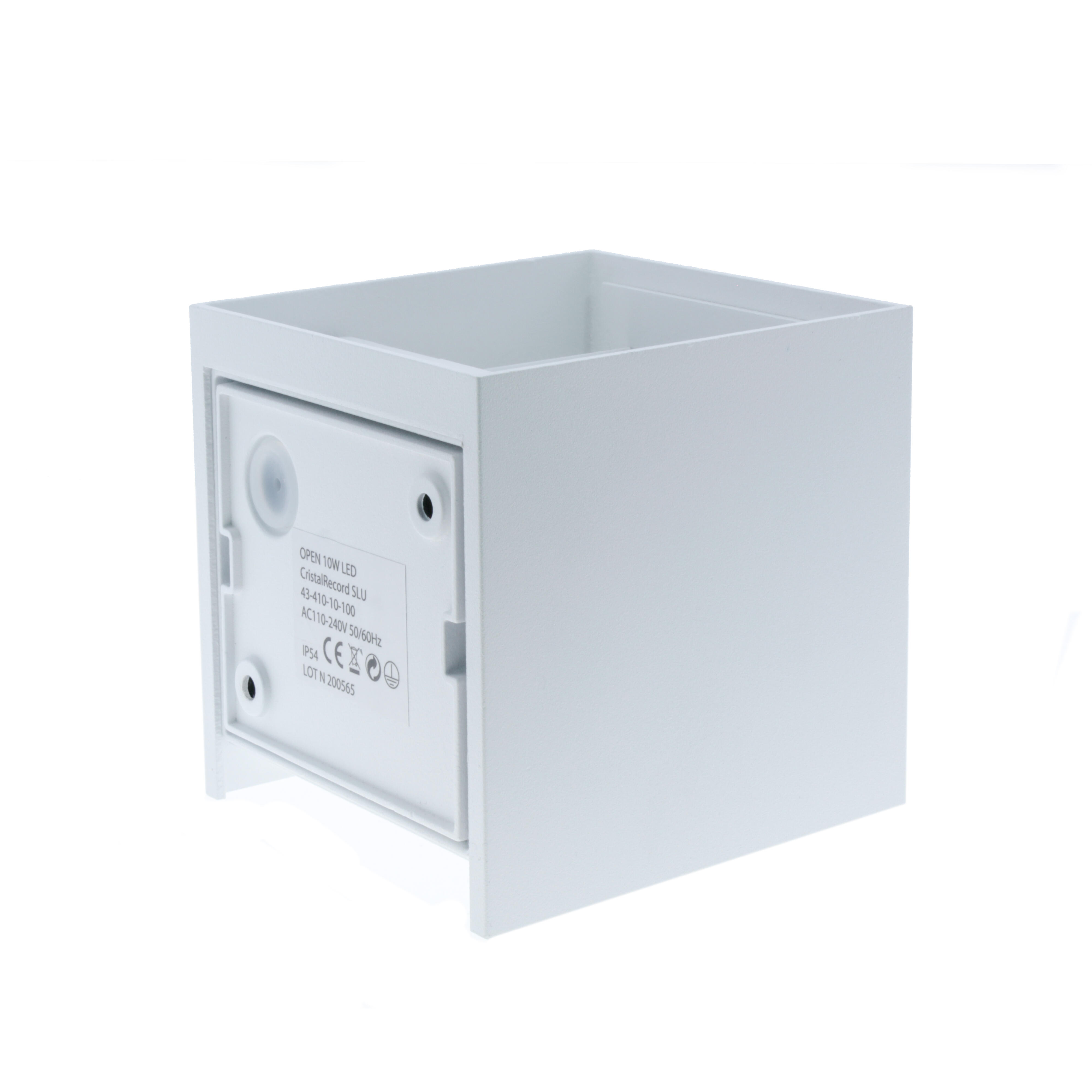 Aplique de exterior Open 10W 4000K blanco - 6