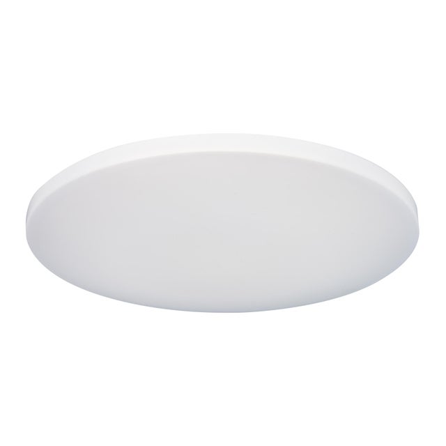 Plafón LED redondo blanco Eros pantalla bronce 2450 lm blanco neutro (4000K) ø38 cm IP20