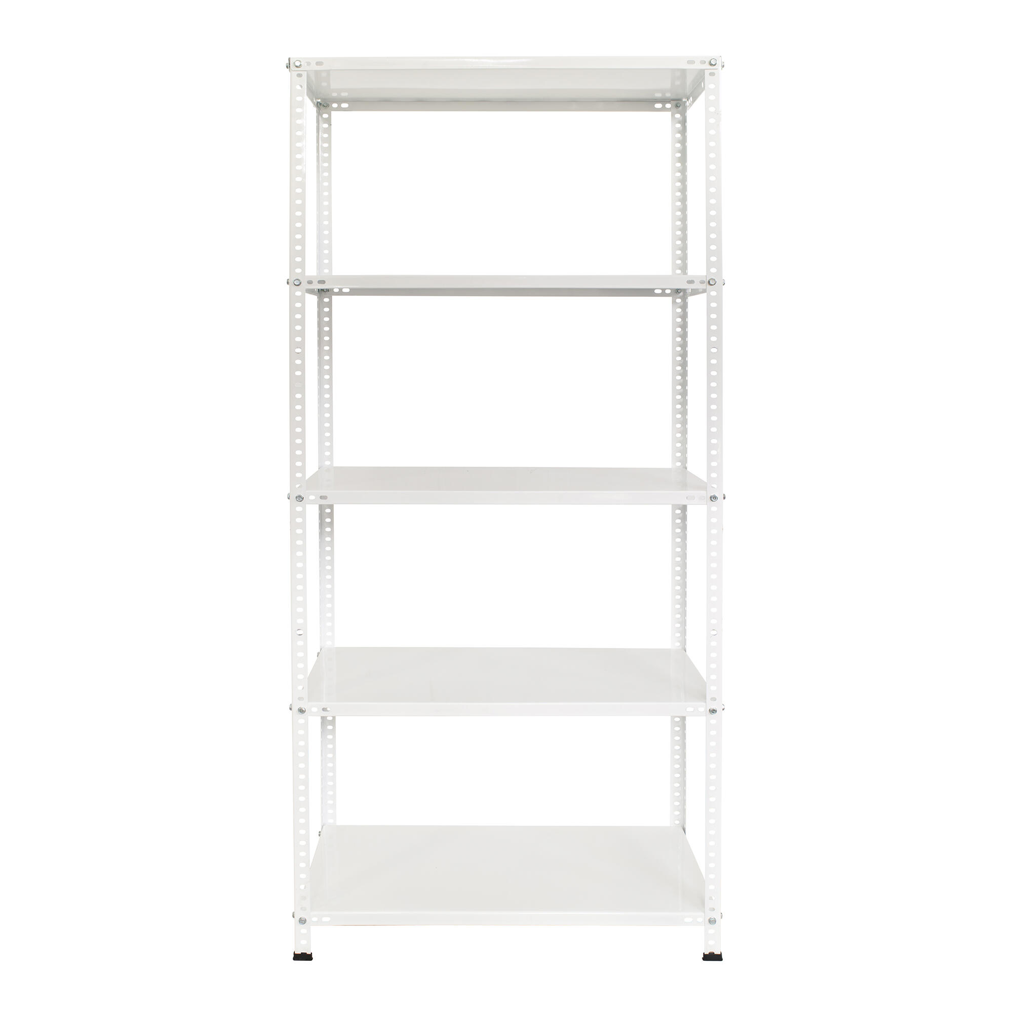 Estante metálica com parafusos branca 5 prateleiras 180X90X30 cm 80 kg AR STORAGE SOLUTIONS - 2