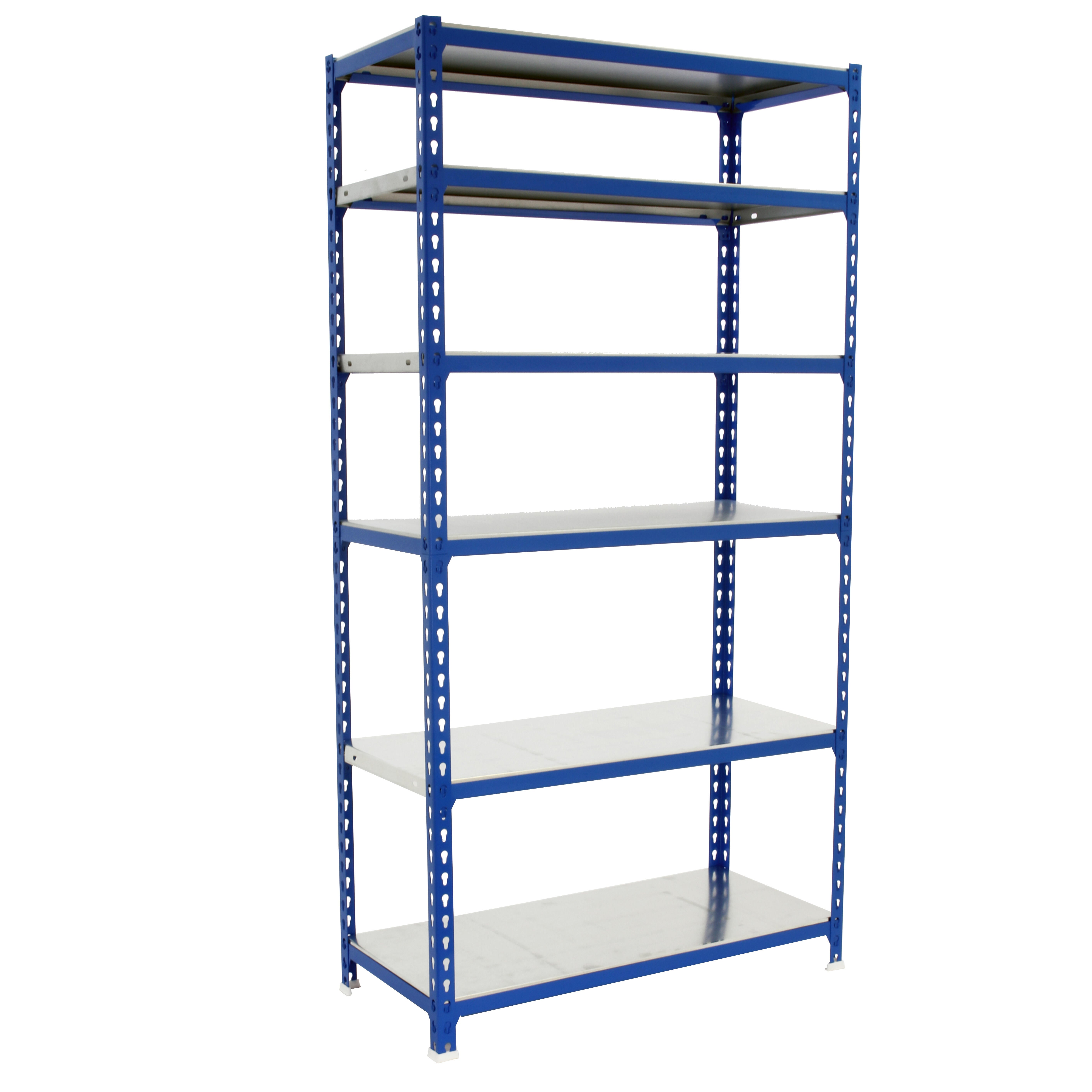Estanteria sin tornillos metalica simonclik azul mini 6/40