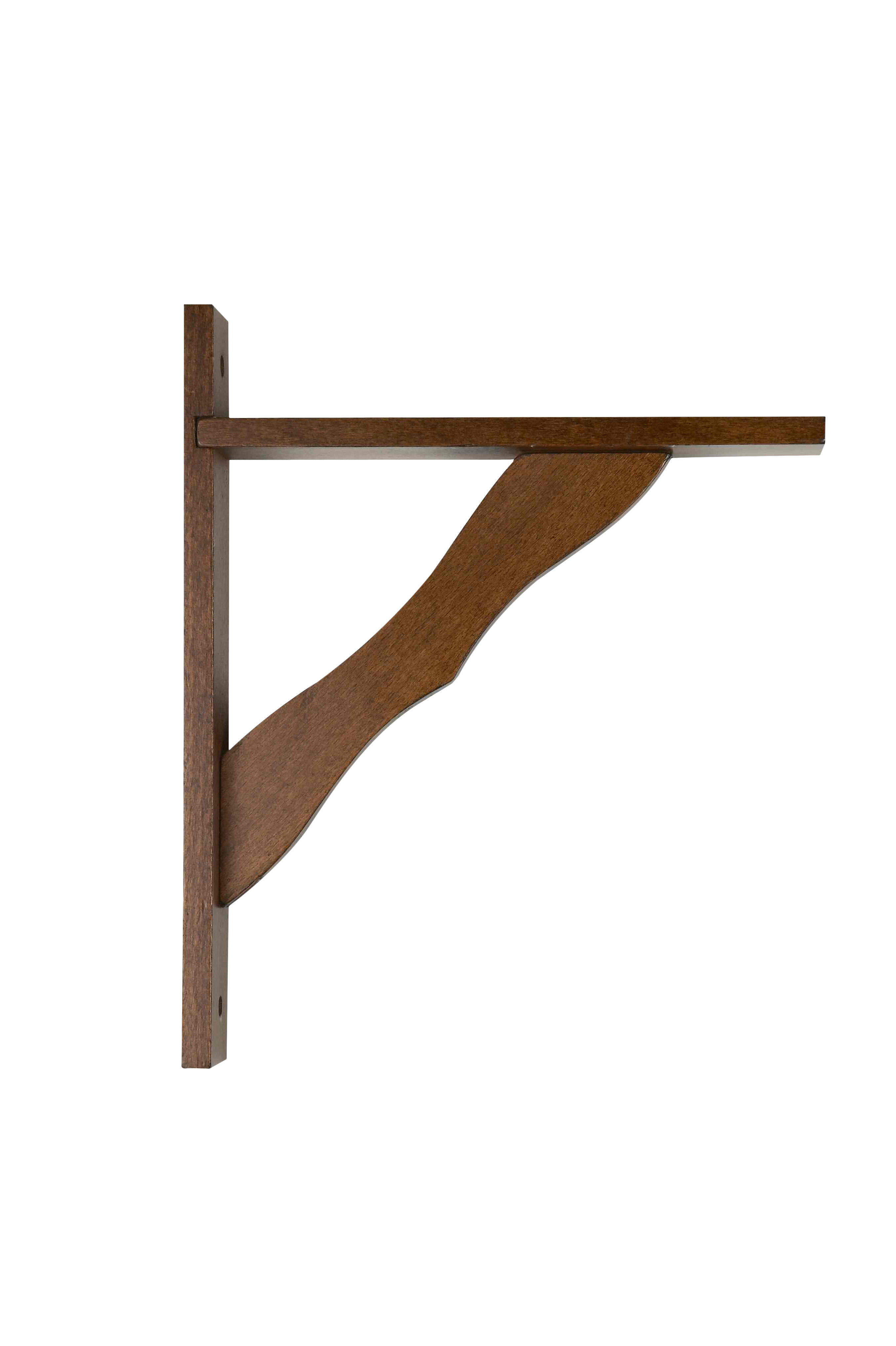 Escuadra fija rustic nogal alt. 23 x an. 28 cm