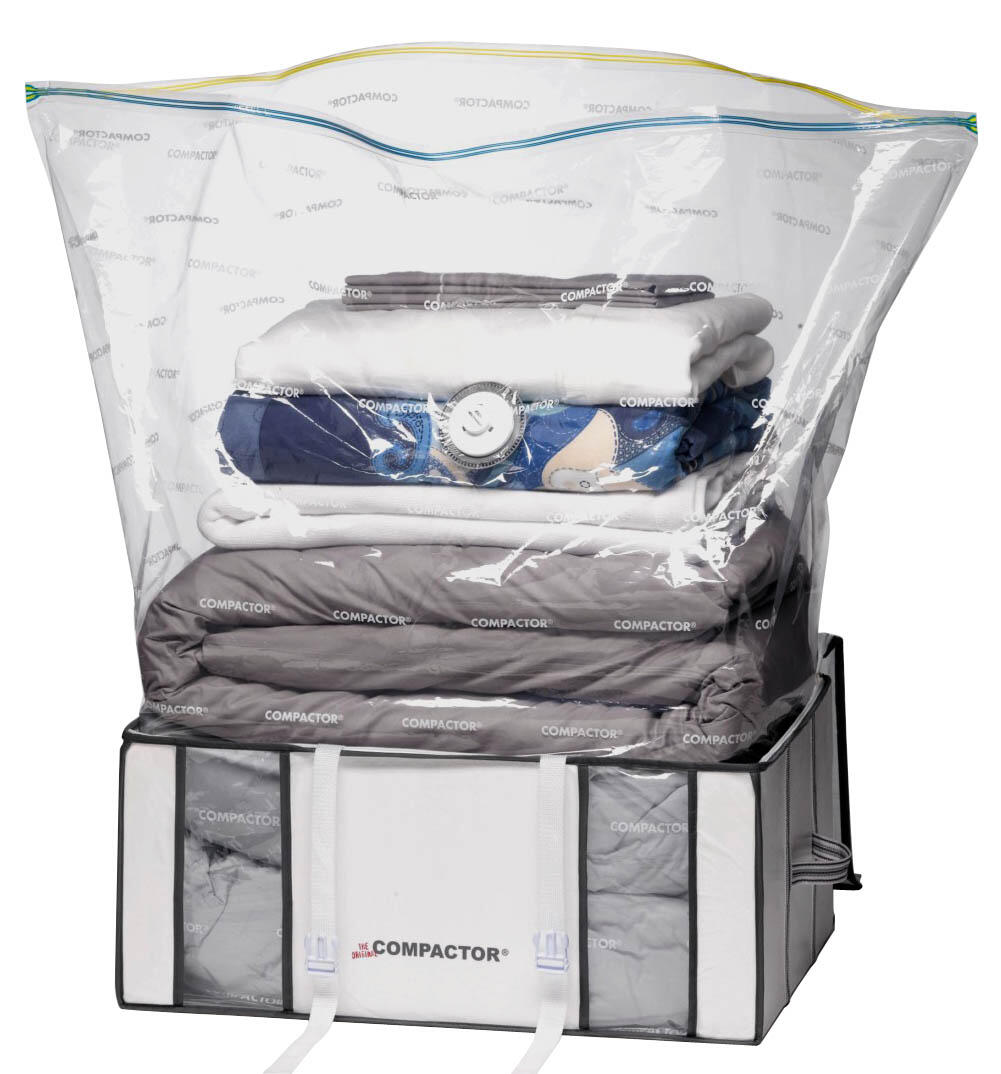 Saco de vácuo branco 210 L 65x50x27 cm Compactor - 5