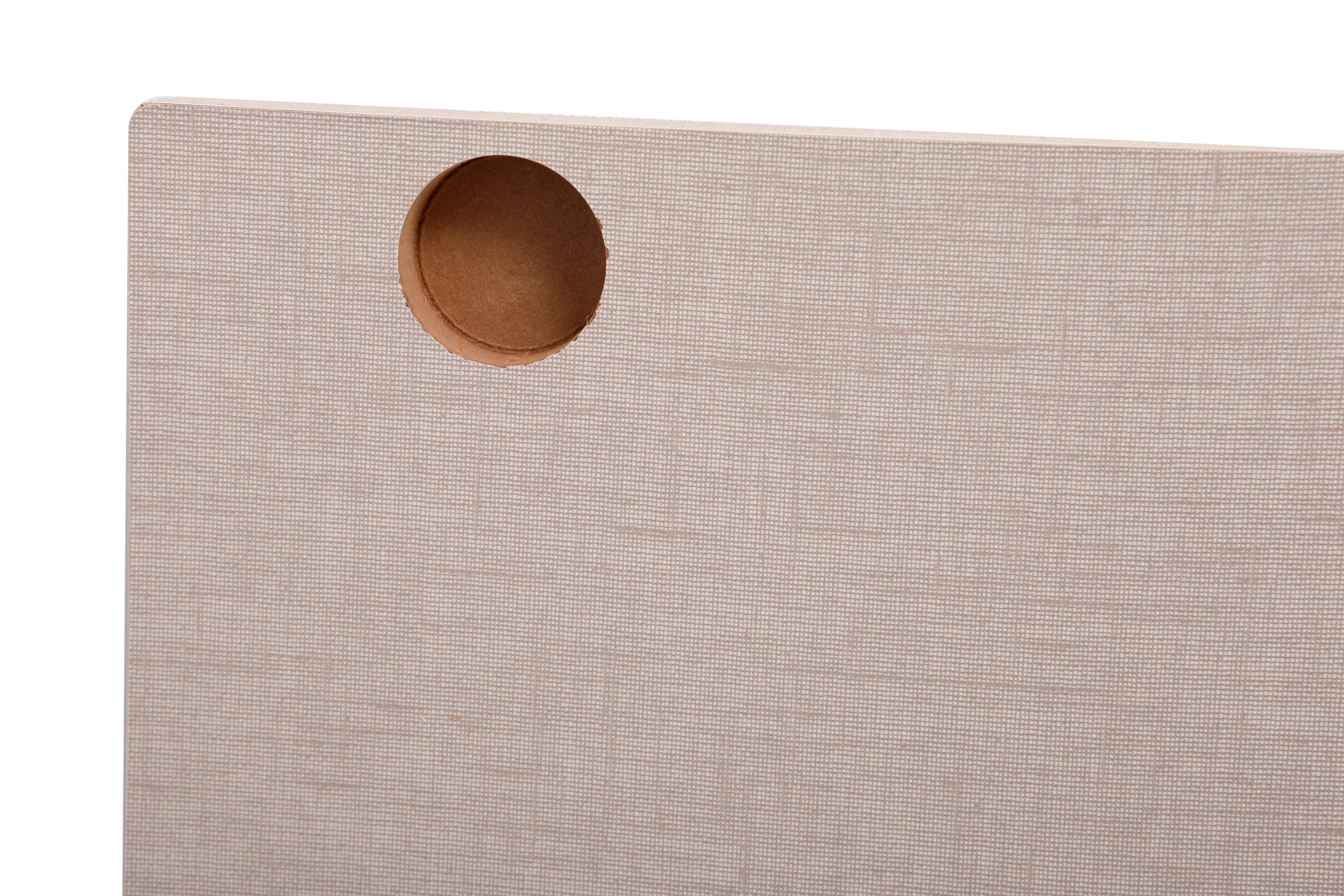 Porta de bater SPACEO MANET LINHO 40X228CM - 5