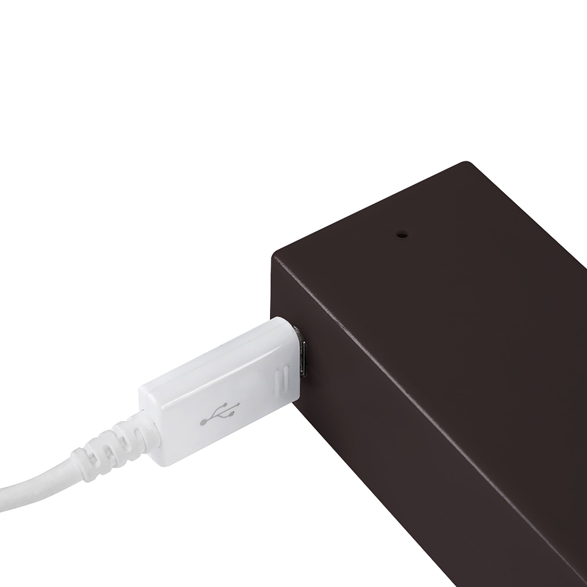 Barra para armario moka con luz LED y sensor. Ancho regulable 70.8-85.8cm - 6