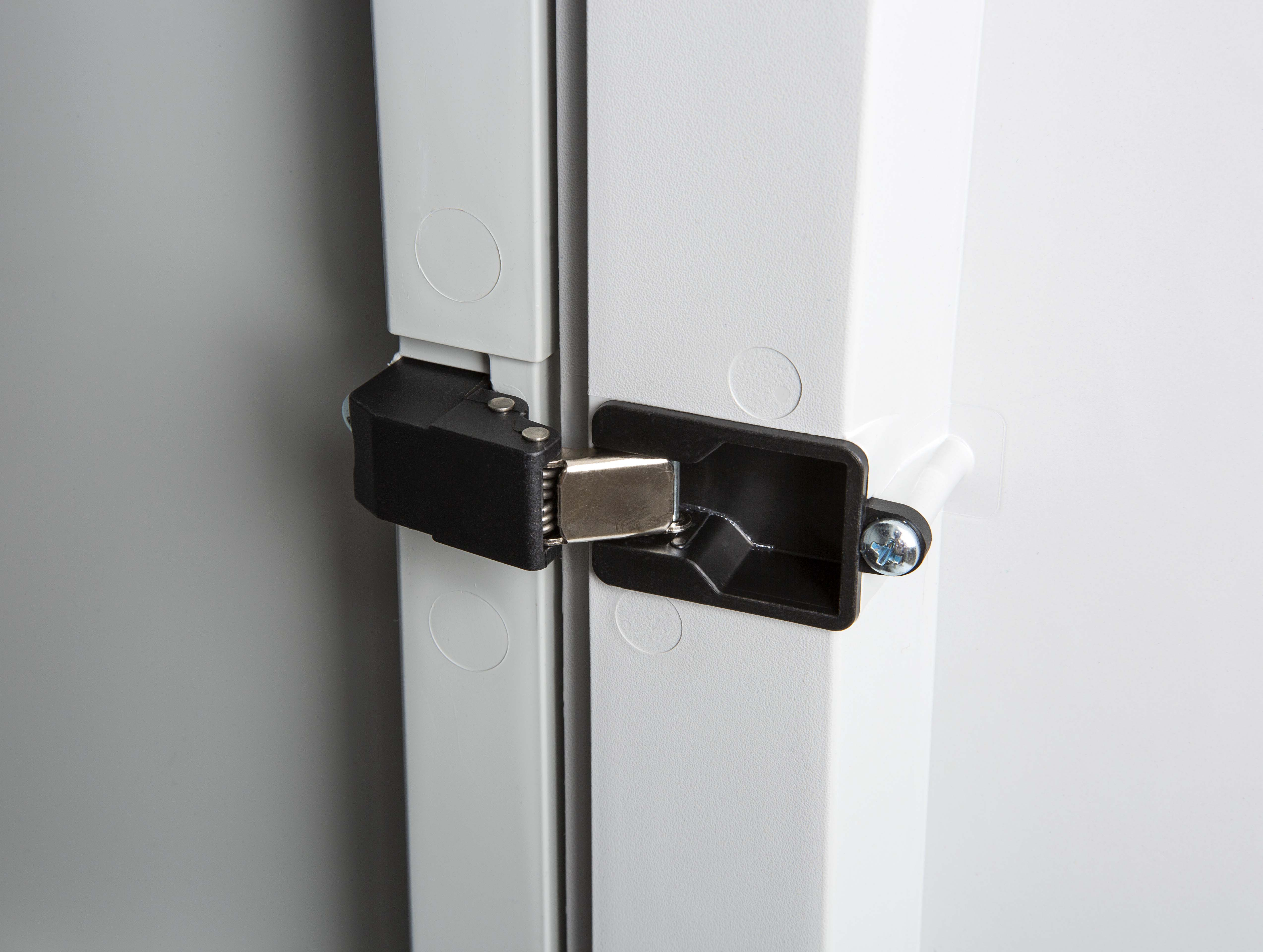 Armário em PVC alto exterior cinza 2 portas 185x78x44 cm Transforming - 7