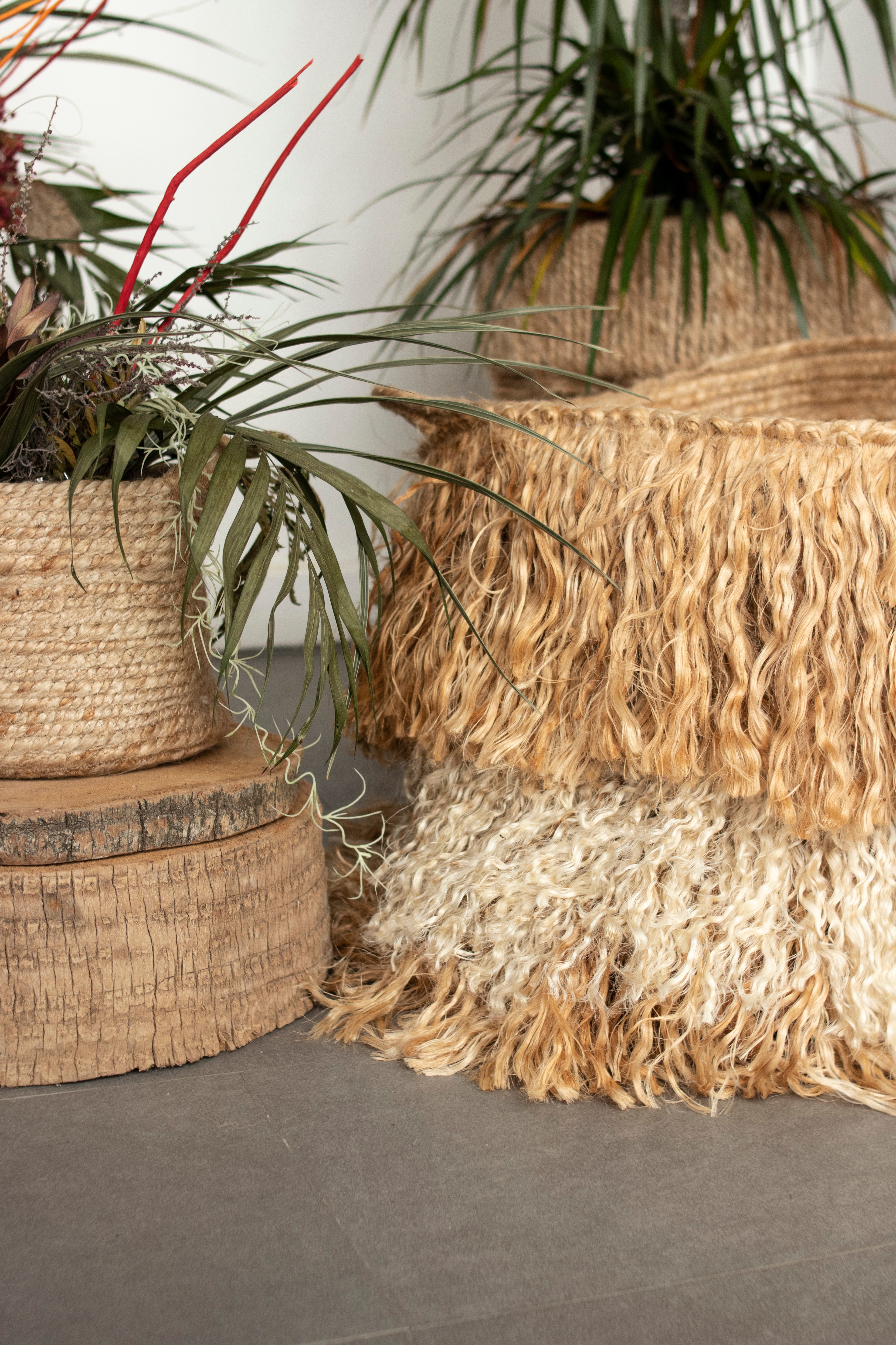 Cesta BASKET FORMENTERA yute 40x50x40 cm - 2