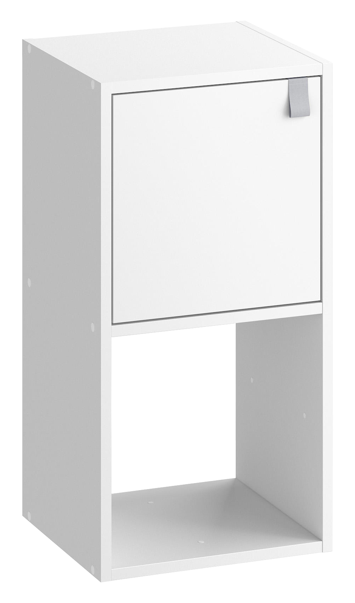 Porta de arrumação Spaceo Kub 32.2x32.2cm branco mate - 23