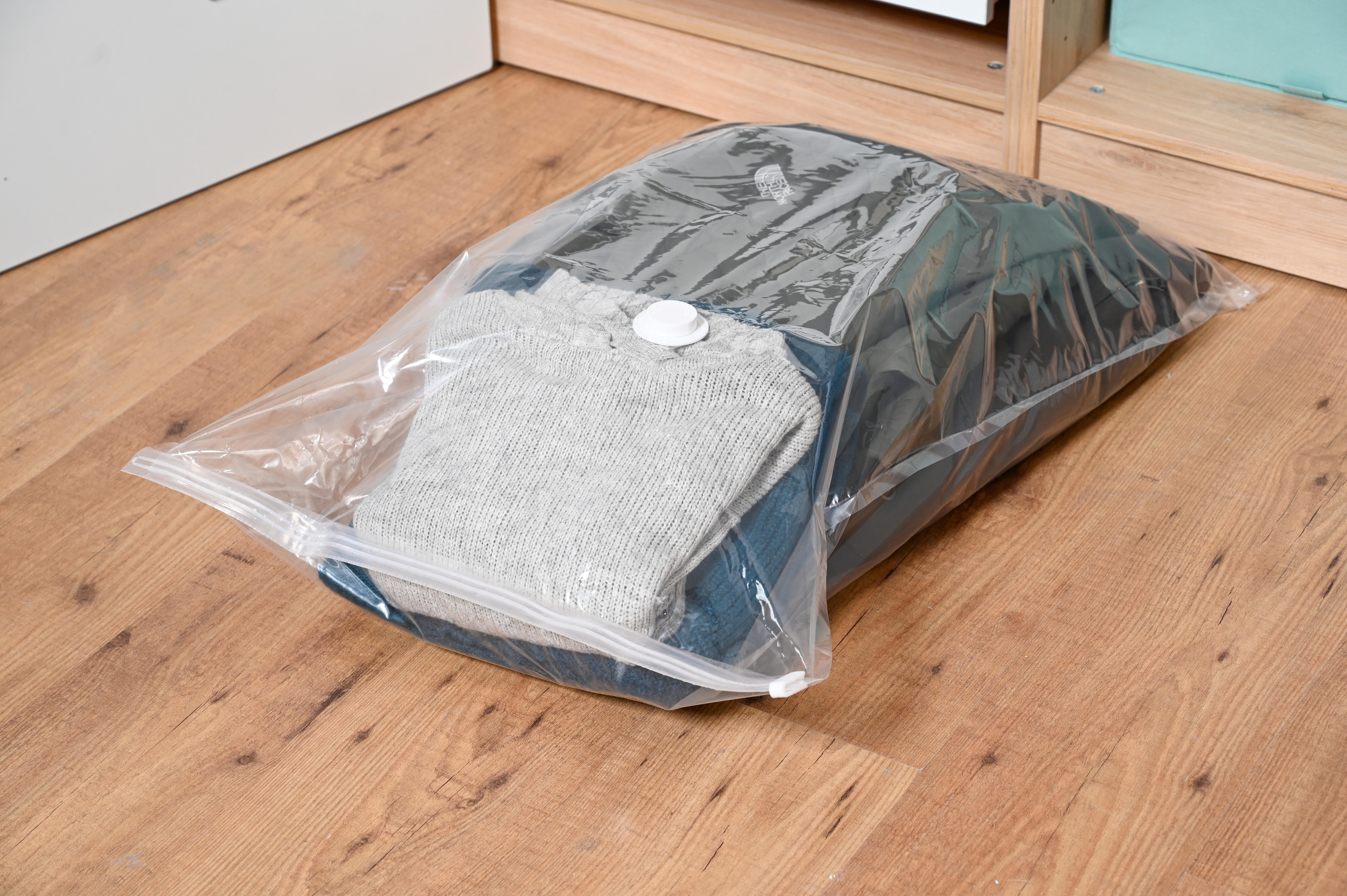 Conjunto 2 sacos de vácuo transparente 60 L 60x0,1x90 cm Spaceo - 22